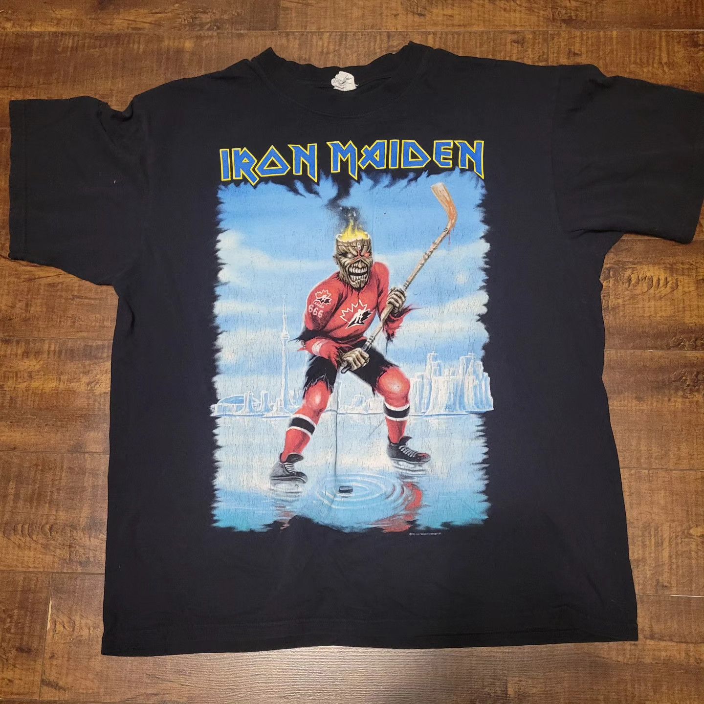 Iron Maiden Canadian tour shirt