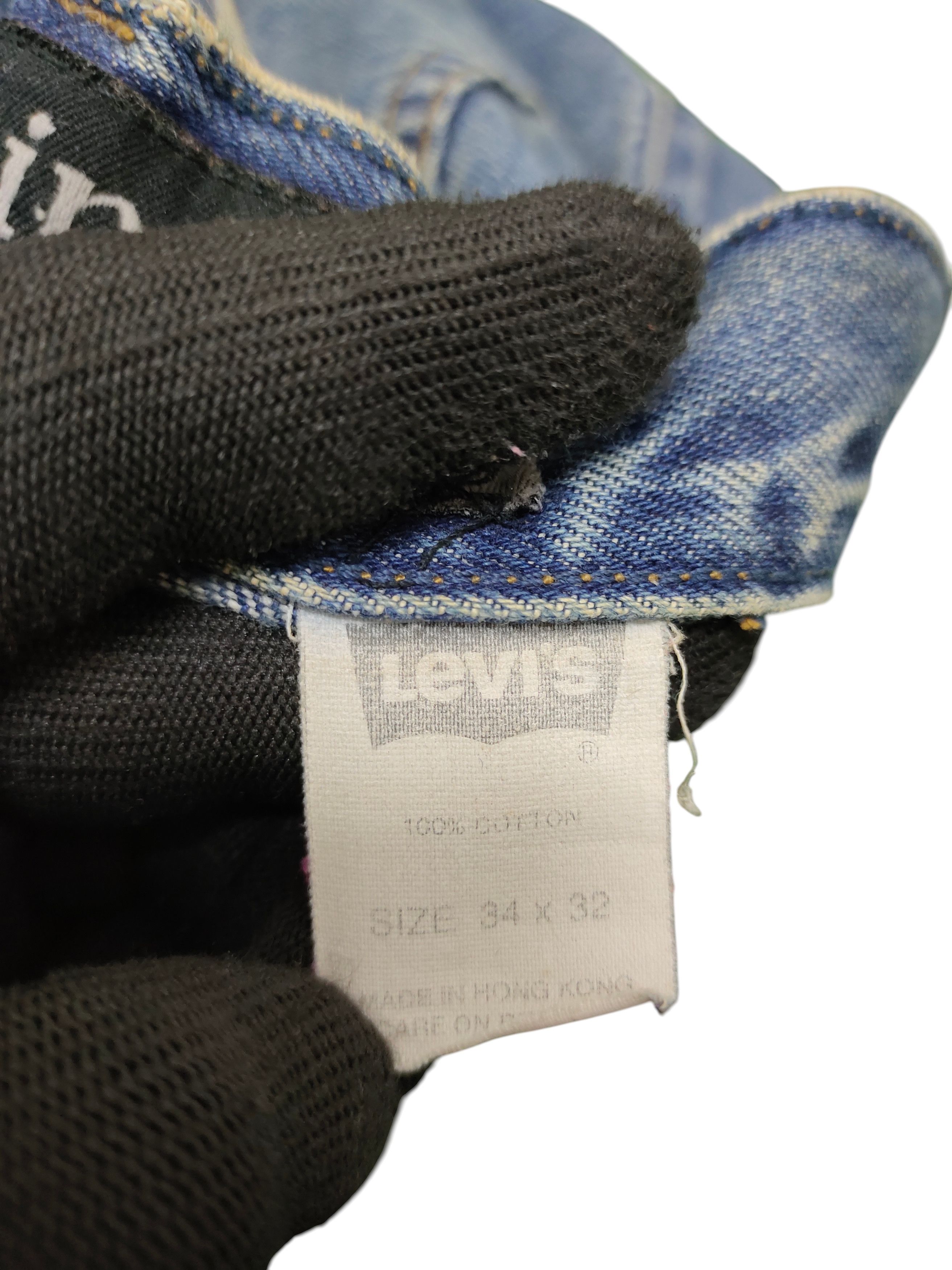 Levi's Vintage Clothing Vintage 90s Levis Silvertab Stovepipe Baggy Denim Jeans Size US 34 / EU 50 - 11 Thumbnail