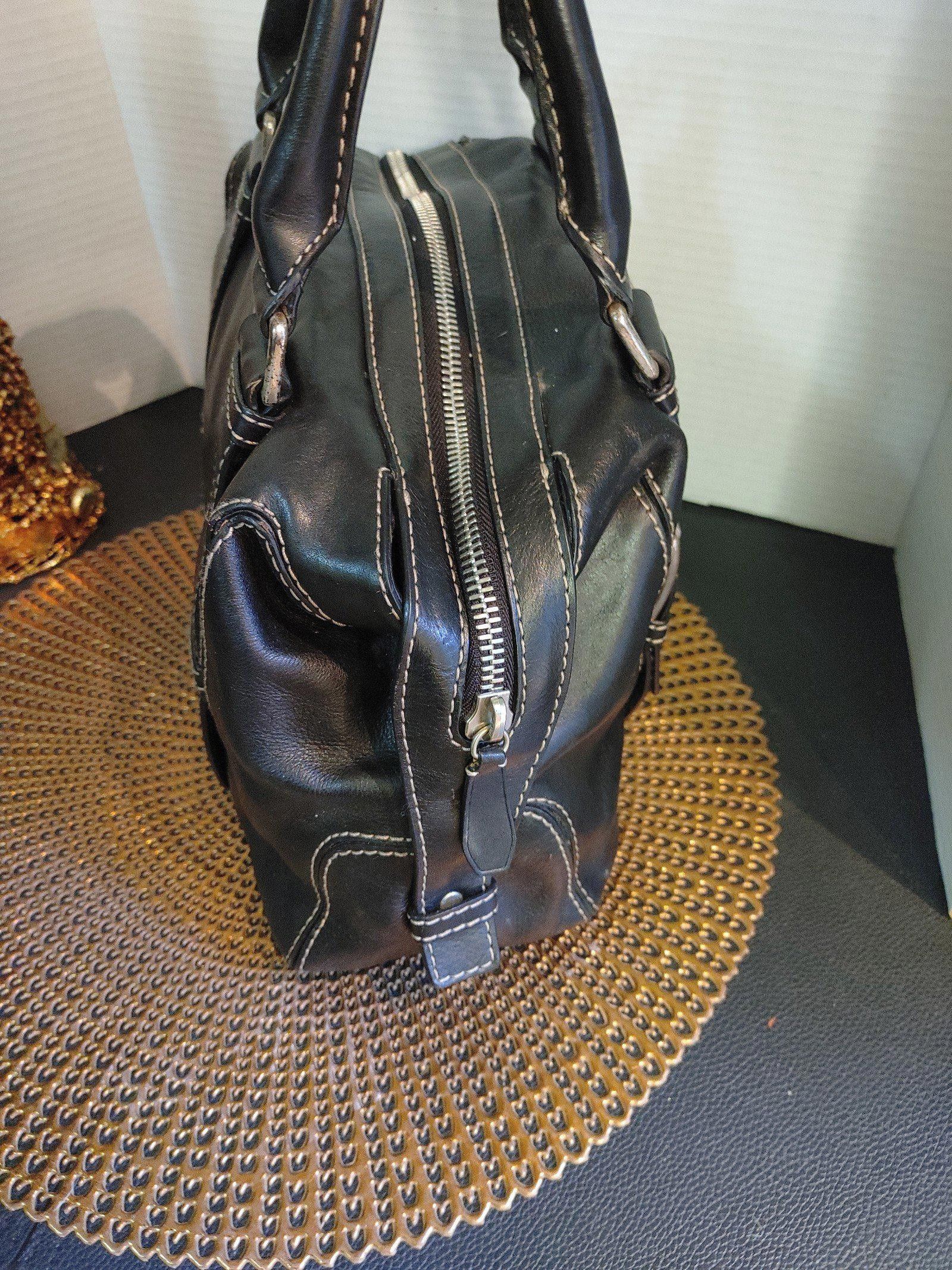 Michael Kors Michael Kors Brookville Leather Satchel Size ONE SIZE - 3 Thumbnail