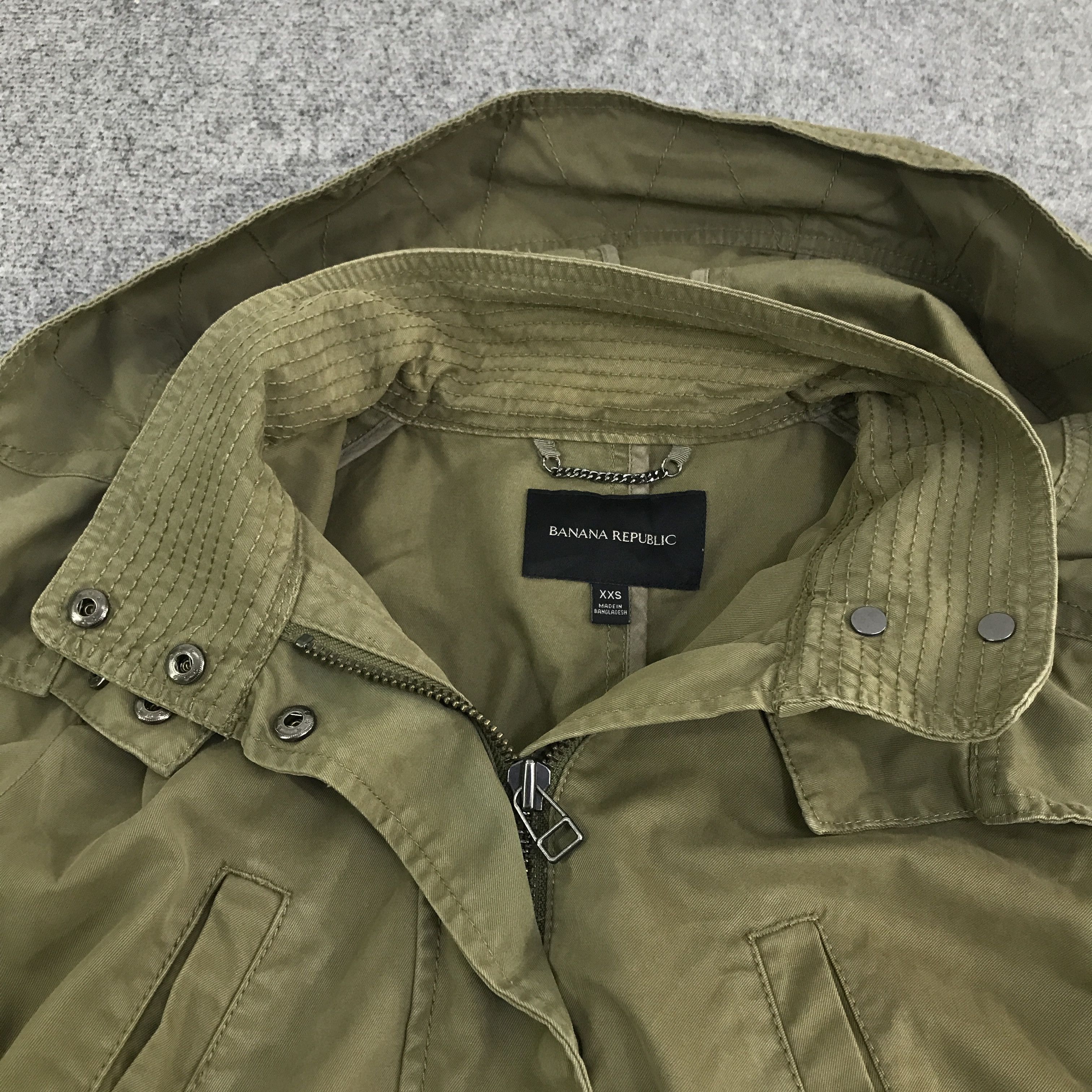 Banana Republic banana republic green jacket K121B12 Size US XXS / EU 40 - 5 Thumbnail