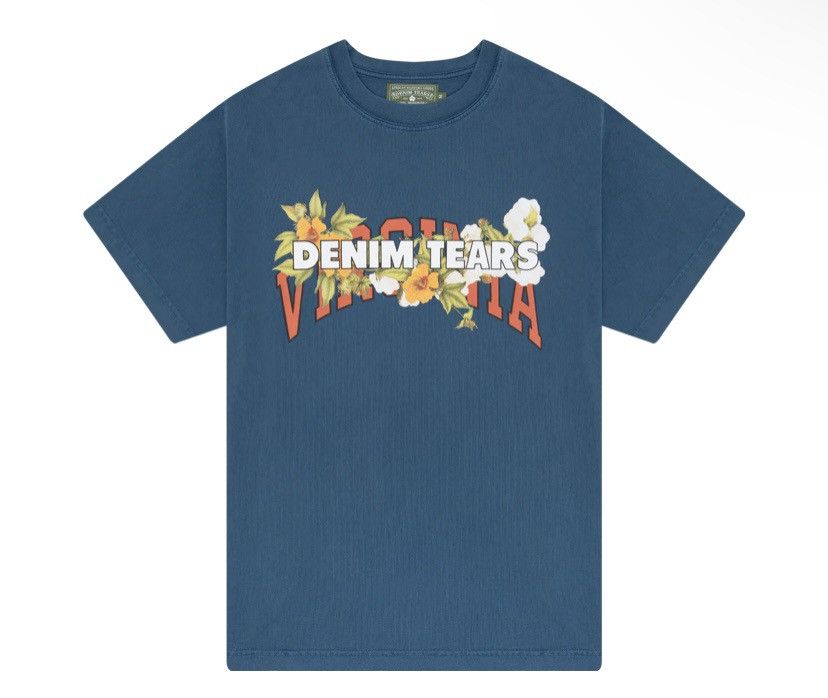 DENIM TEARS Denim Tears “ african diaspora “ wreath logo | Grailed