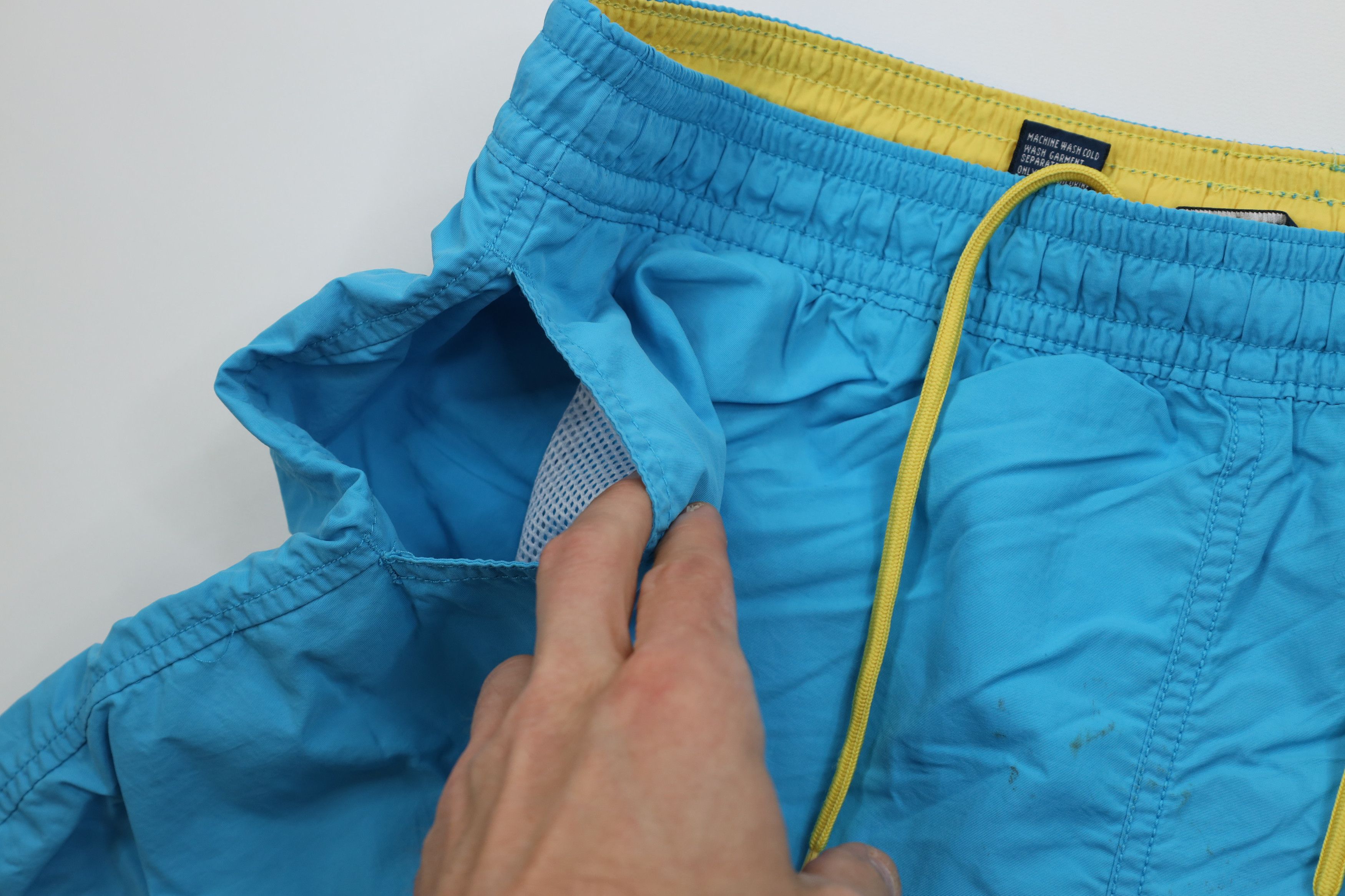 Ralph Lauren Vintage 90s Ralph Lauren Lined Above Knee Shorts Swim Trunks Size US 36 / EU 52 - 7 Thumbnail