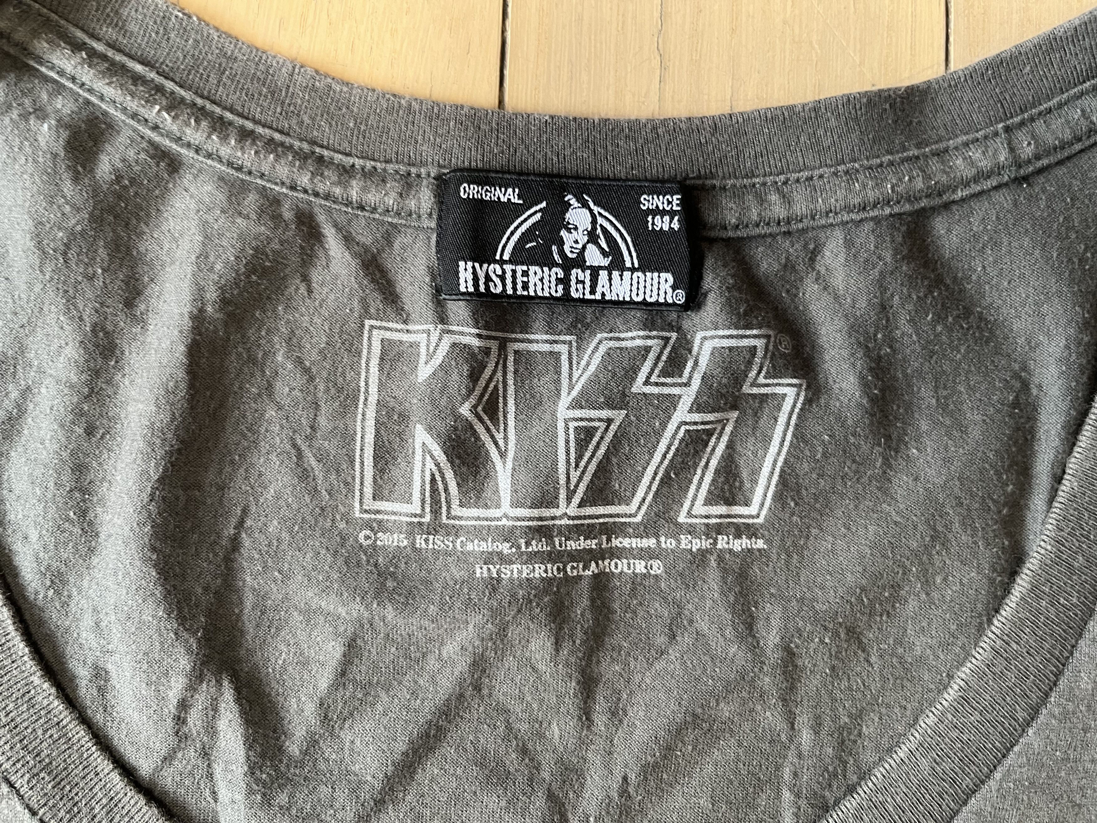 Hysteric Glamour Hysteric Glamour × KISS T-shirt Size US S / EU 44-46 / 1 - 1 Thumbnail