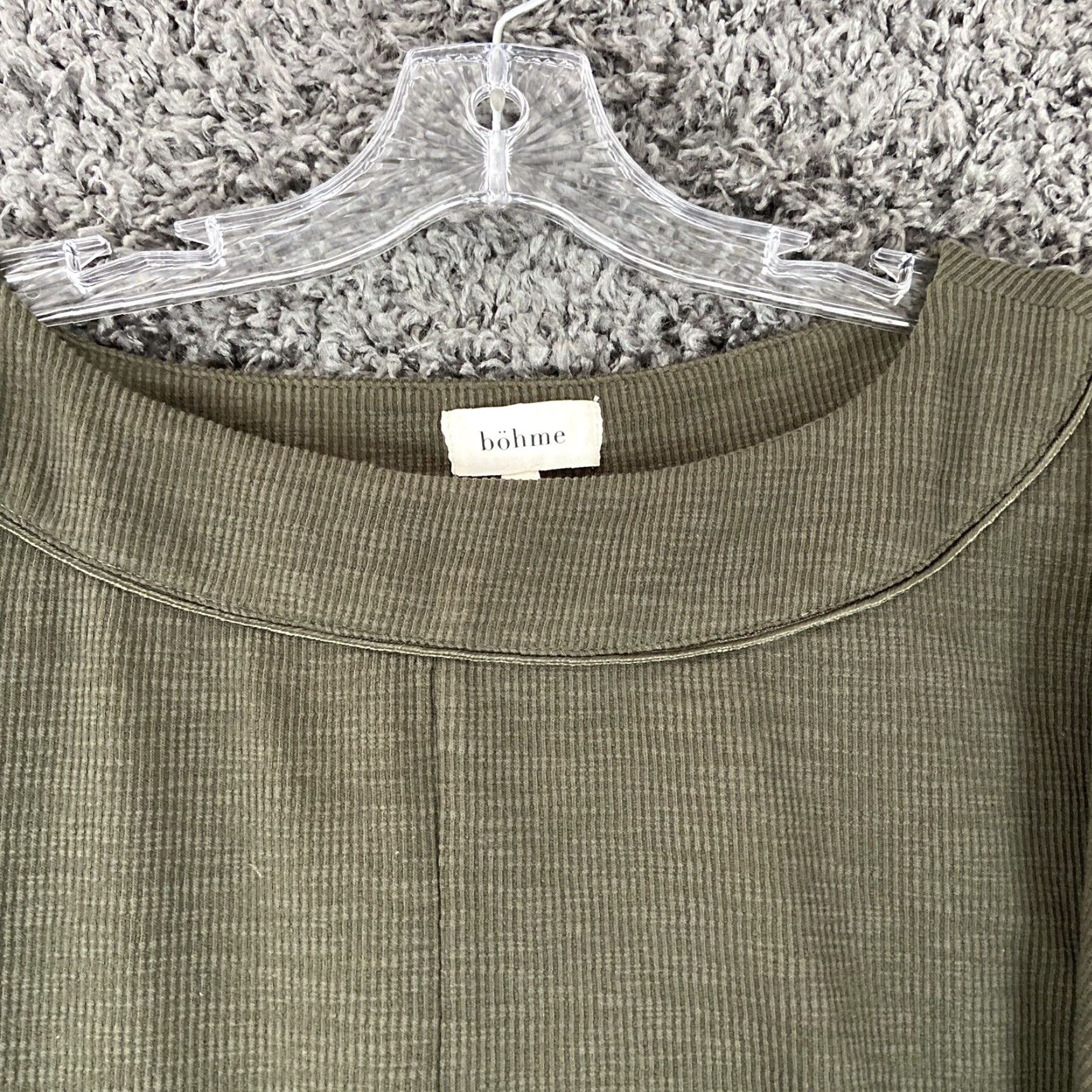 Vintage Bohme Blouse Green Womens Small Size S / US 4 / IT 40 - 5 Thumbnail