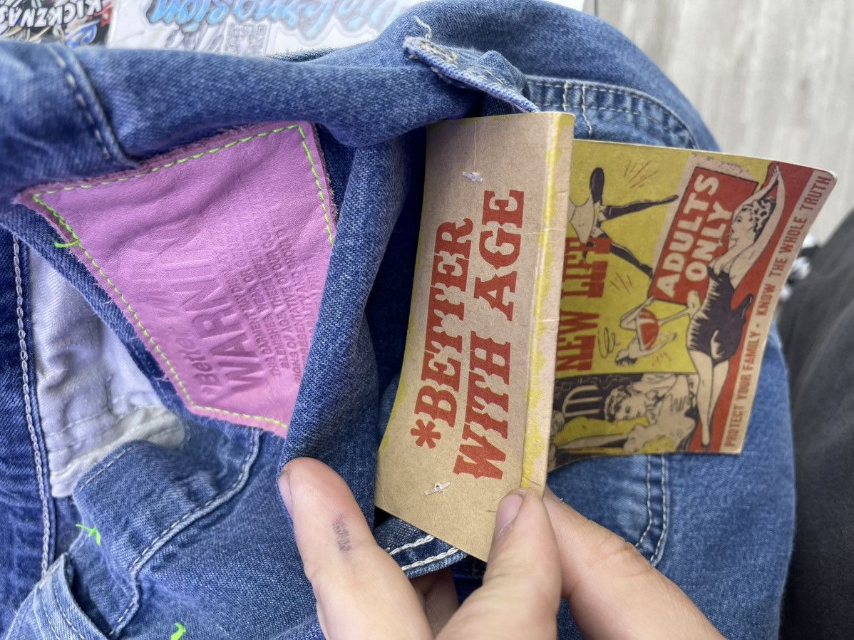 Better With Age Better with age jeans blue patch Size US 38 / EU 54 - 4 Thumbnail