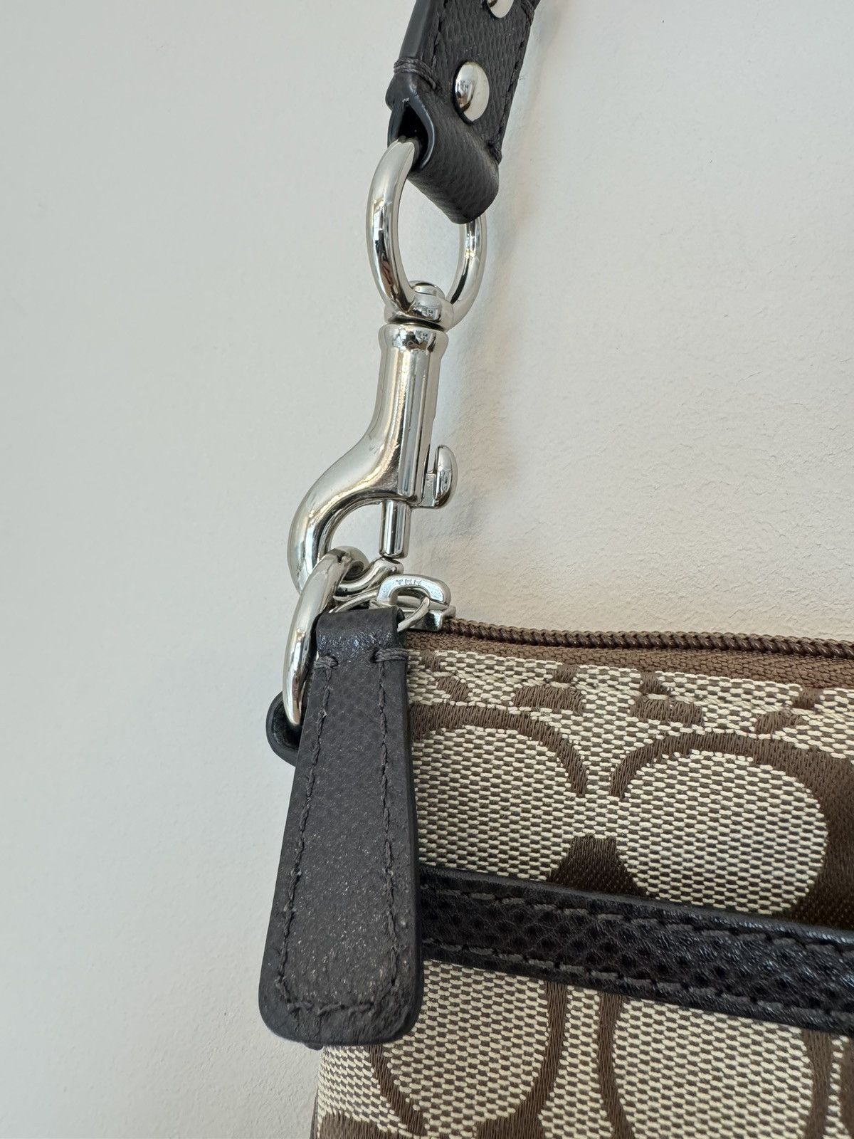 Coach × Vintage Coach logo bag baguette bag mama bag y2k Size ONE SIZE - 5 Thumbnail