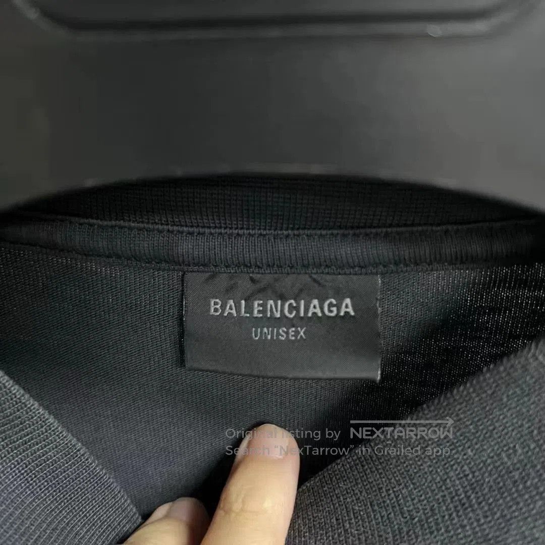 Balenciaga Balenciaga Black Graphic Print T-shirt. Size US XS / EU 42 / 0 - 4 Thumbnail