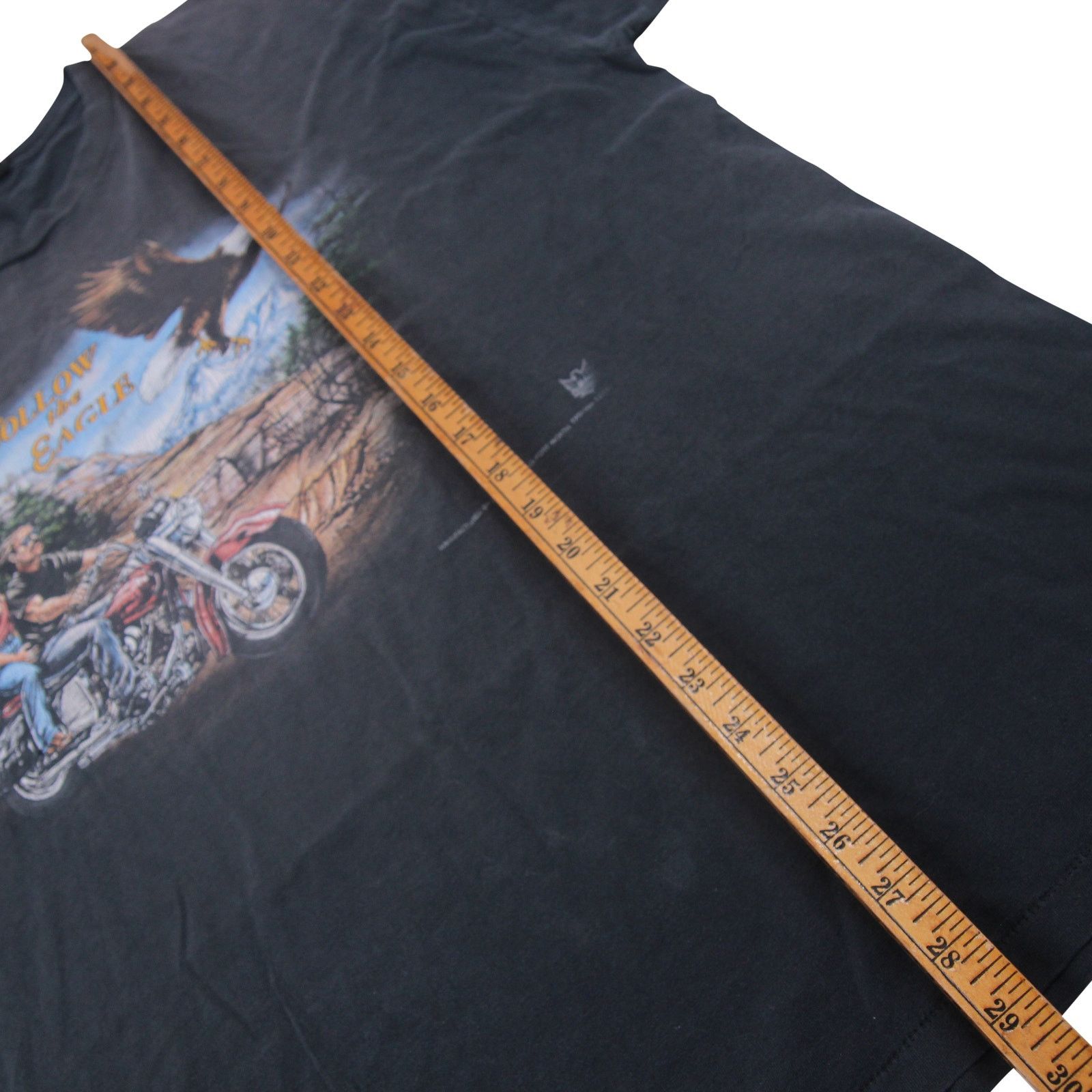 Vintage Vintage 3D Emblem "Follow the Eagle" Graphic T Shirt Size US XL / EU 56 / 4 - 8 Thumbnail