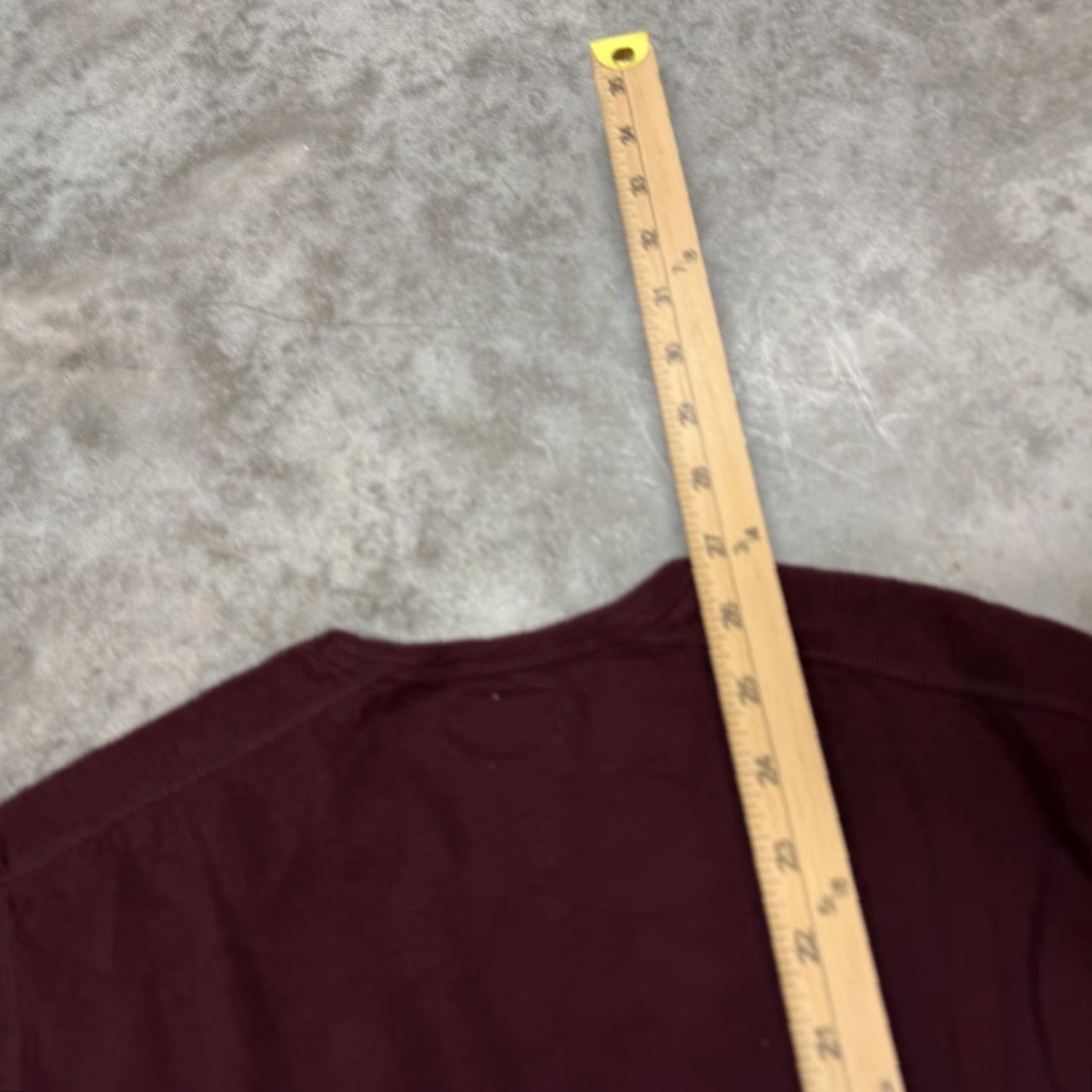J.Crew VINTAGE J.Crew Shirt Mens M Red Long Sleeve Solid Crewneck Casual Tee Fall Winter Mens Size US M / EU 48-50 / 2 - 5 Thumbnail