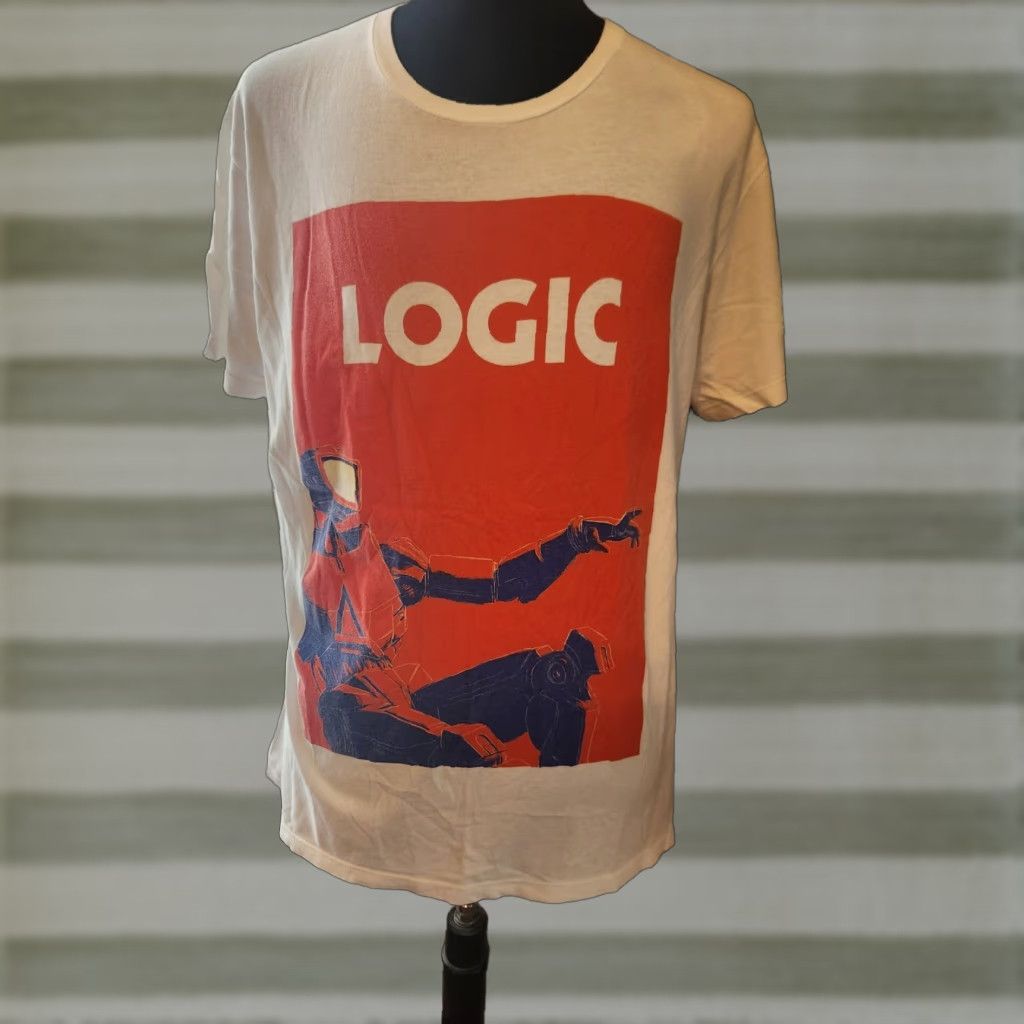 Vintage Pacific T-Shirt Short Sleeve White Graphic Print Crew Neck XL Mens Size US XL / EU 56 / 4 - 1 Thumbnail
