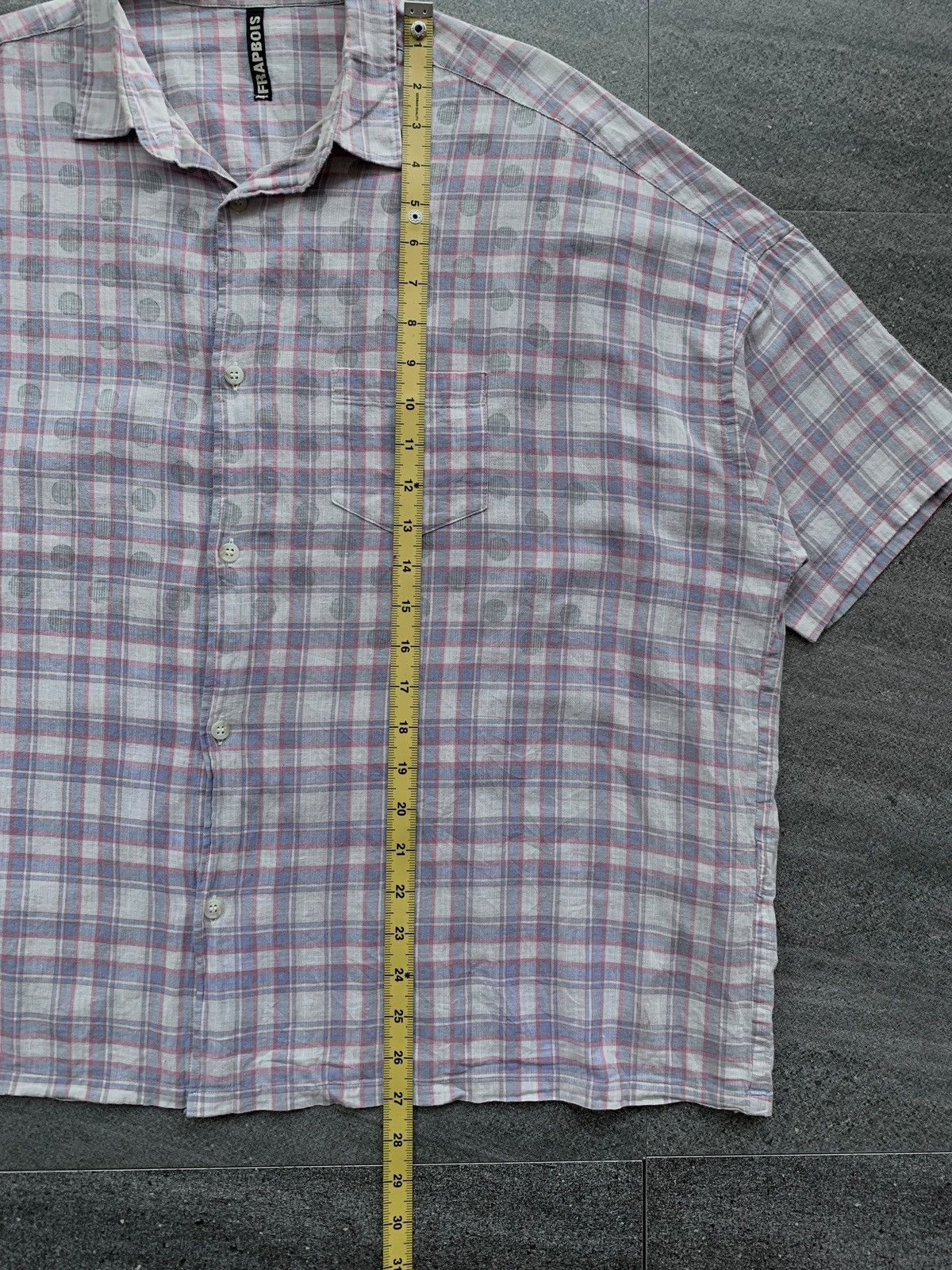 Issey Miyake FREE IMPORT TAX Frapbois Oversized Vintage Plaid Shirt Size US M / EU 48-50 / 2 - 8 Thumbnail