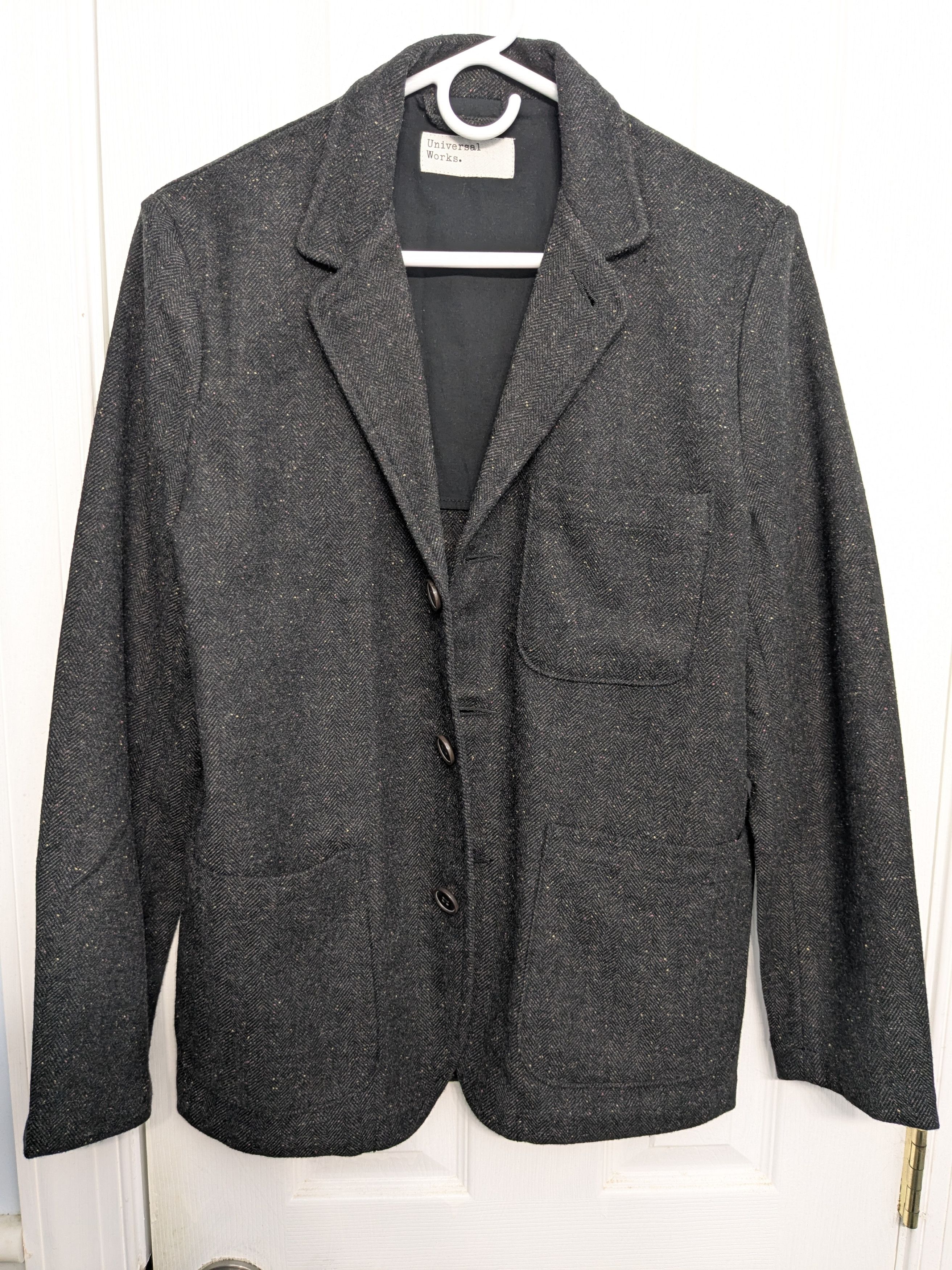 Universal Works Universal Works Jacket / Sportcoat in Salt n Pepper Tweed XS Size US XS / EU 42 / 0 - 1 Thumbnail