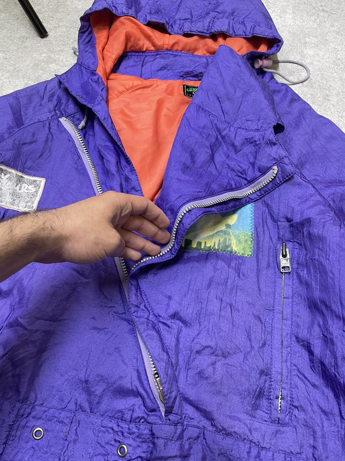 Japanese Brand × Ski-Doo Ultra-Rare Crazy Color Ski Anorak Iconic Color Block Design Size US L / EU 52-54 / 3 - 3 Thumbnail
