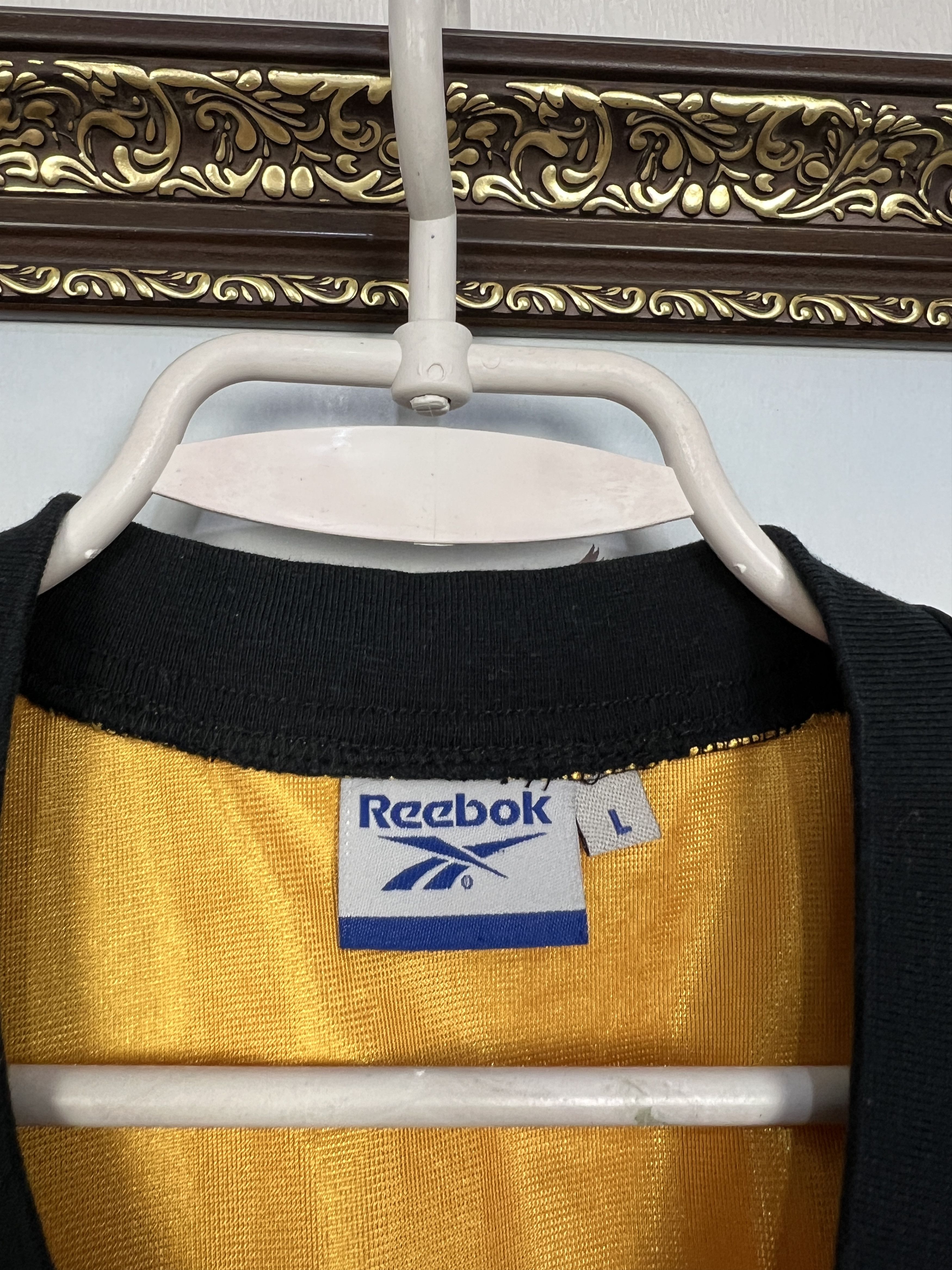 Reebok Vintage 90's Reebok Kaizer Chiefs Football Train Shirt Size US L / EU 52-54 / 3 - 8 Thumbnail