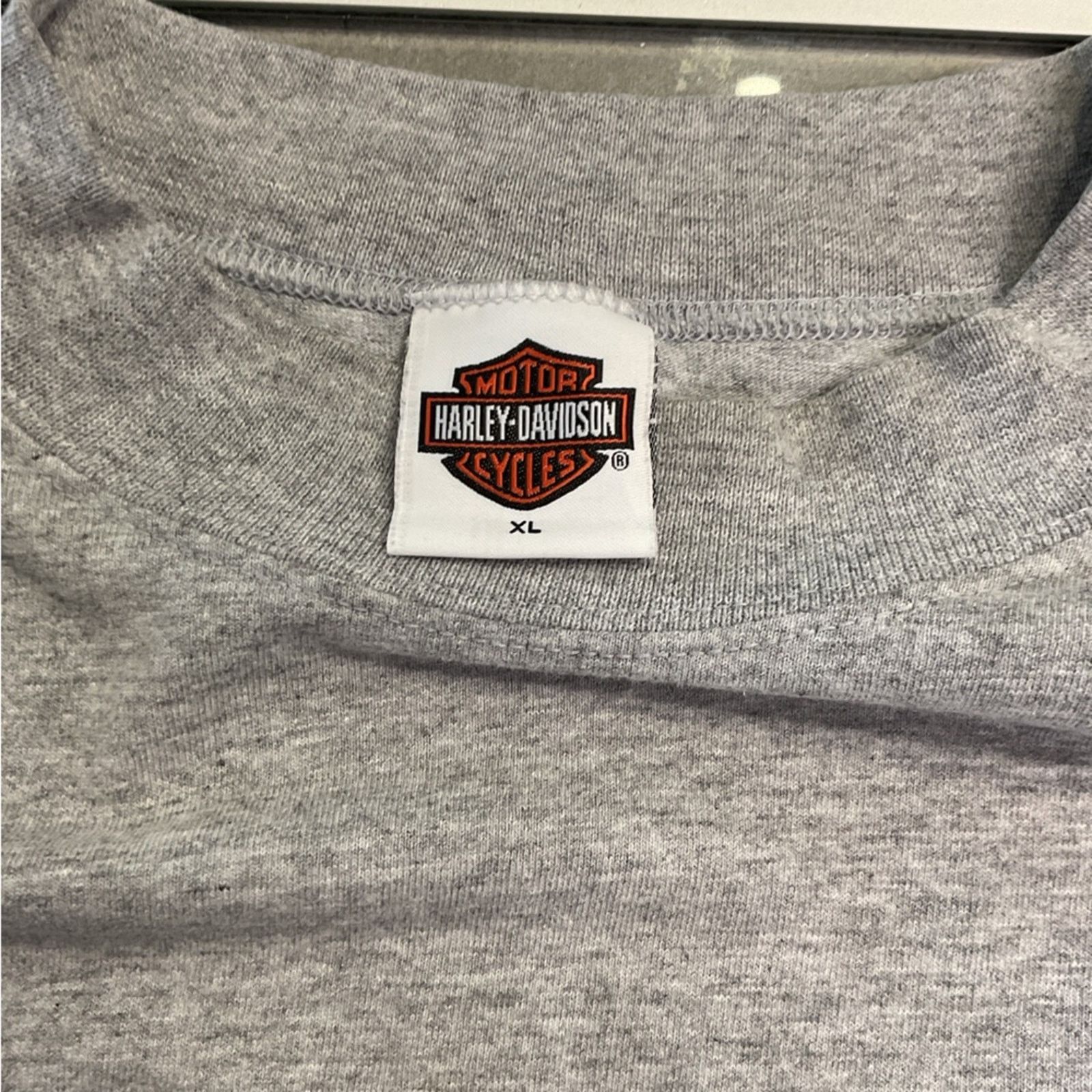 Harley Davidson Early 2000s Harley-Davidson Minimal Logo Long Sleeve XL Size US XL / EU 56 / 4 - 4 Thumbnail