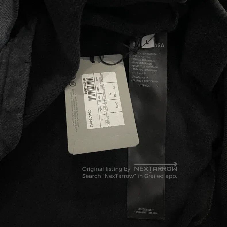Balenciaga Balenciaga Tape Double Ring Hoodie Jacket Size US L / EU 52-54 / 3 - 4 Thumbnail
