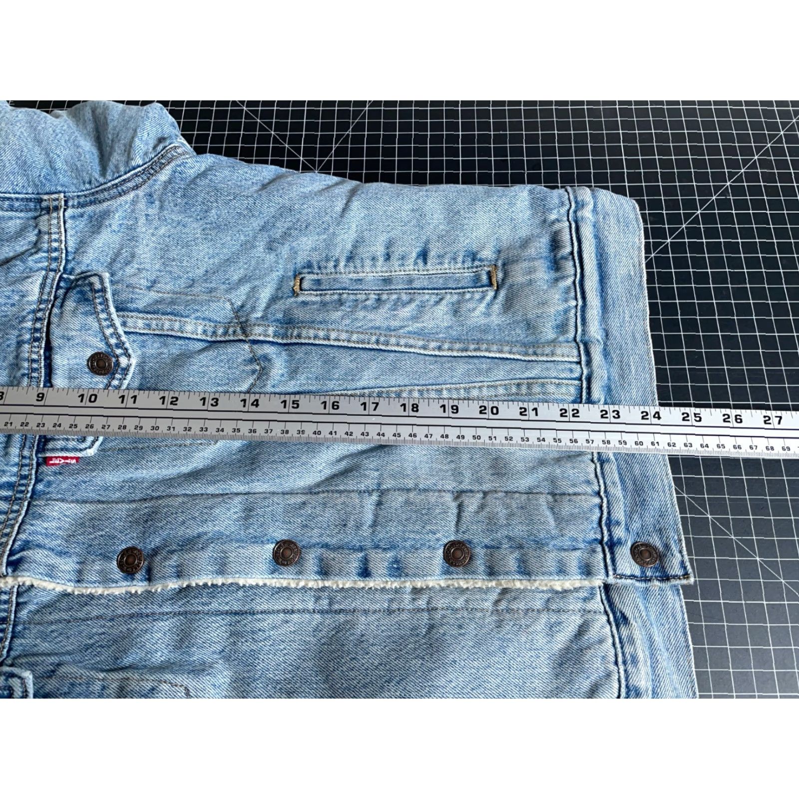 Levi's Levi's Premium Sherpa Lined Denim Jacket Men's Small Blue Big E Snap Button Casual Retro 90s Grunge Hipster Jacket Men Small Blue Denim Size US 29 - 6 Thumbnail