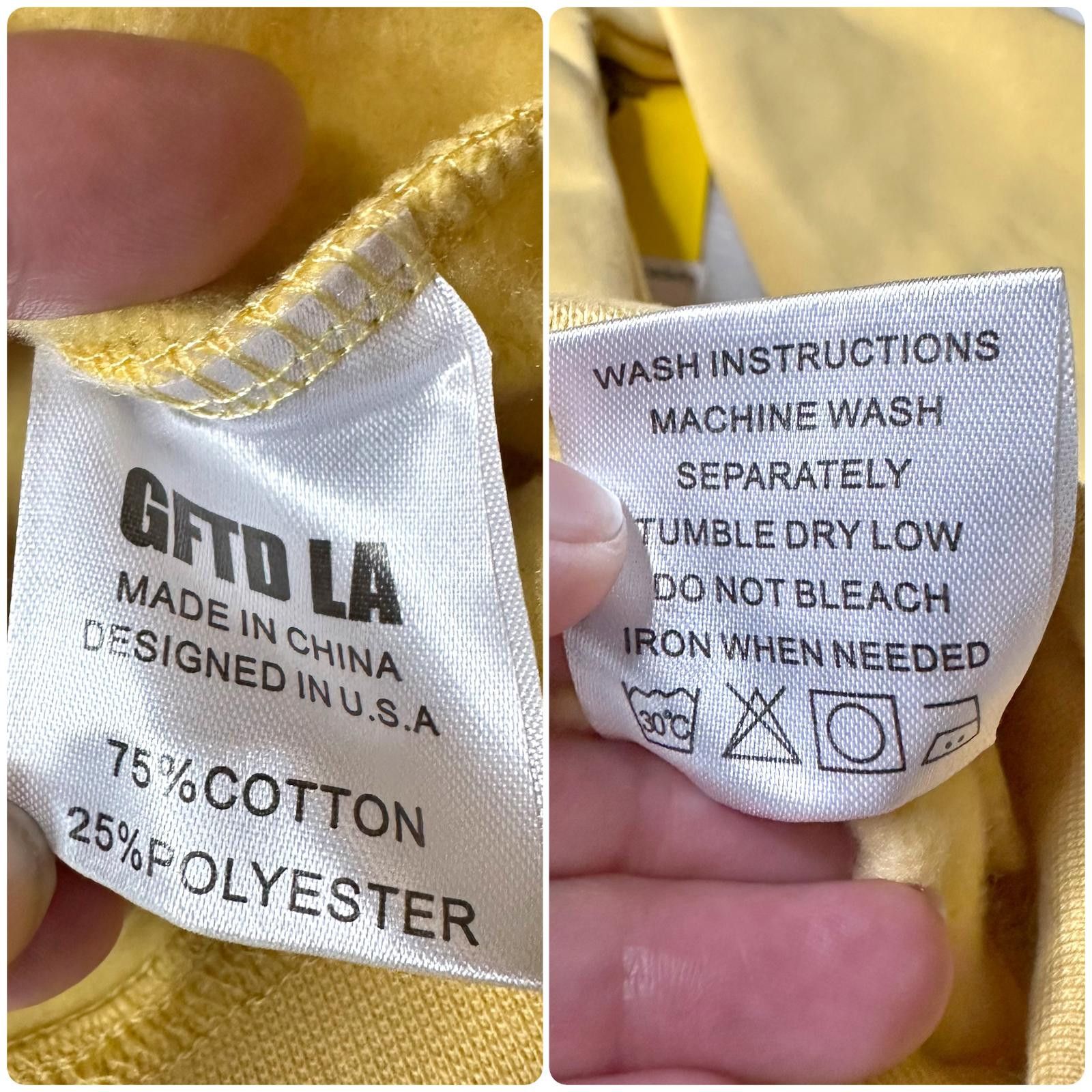 Other NWT GFTD LA Gifted Academy Yellow Pullover Hoodie Men’s M Size US M / EU 48-50 / 2 - 7 Thumbnail