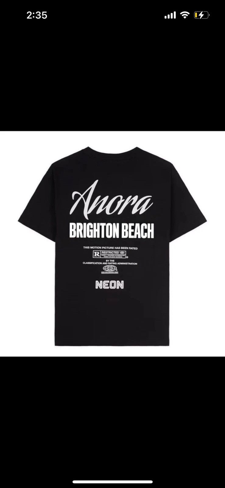 Other Official ANORA Brighton Bender Tee Exclusive T Shirt Neon Size US S / EU 44-46 / 1 - 2 Thumbnail
