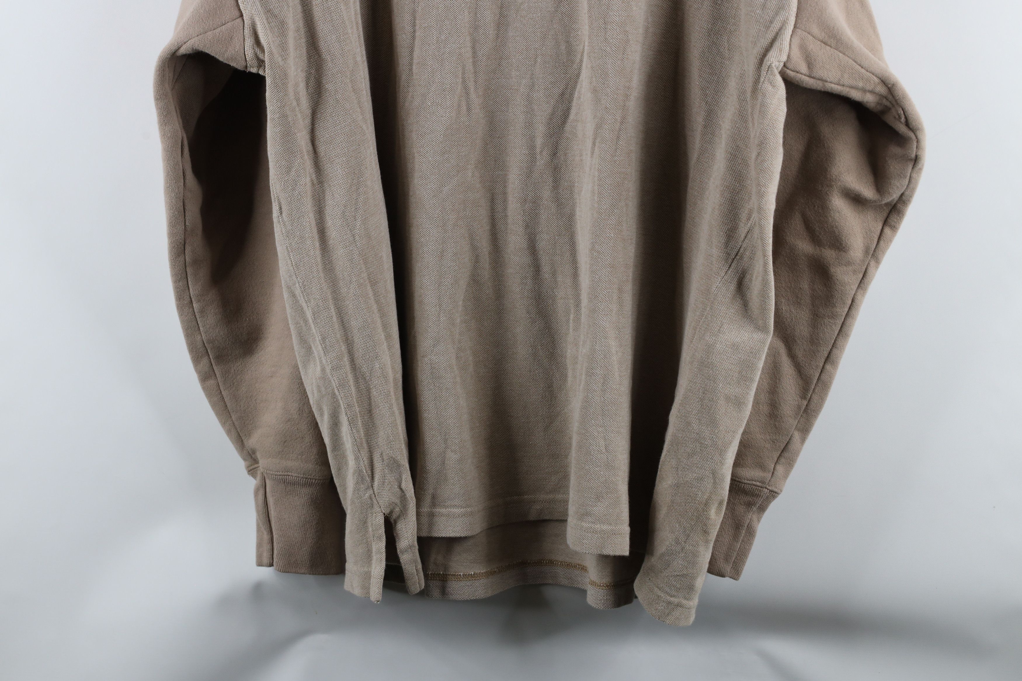 Vintage Vintage 90s Mickey Mouse Collared Long Sleeve Polo Beige Size US XXL / EU 58 / 5 - 10 Thumbnail