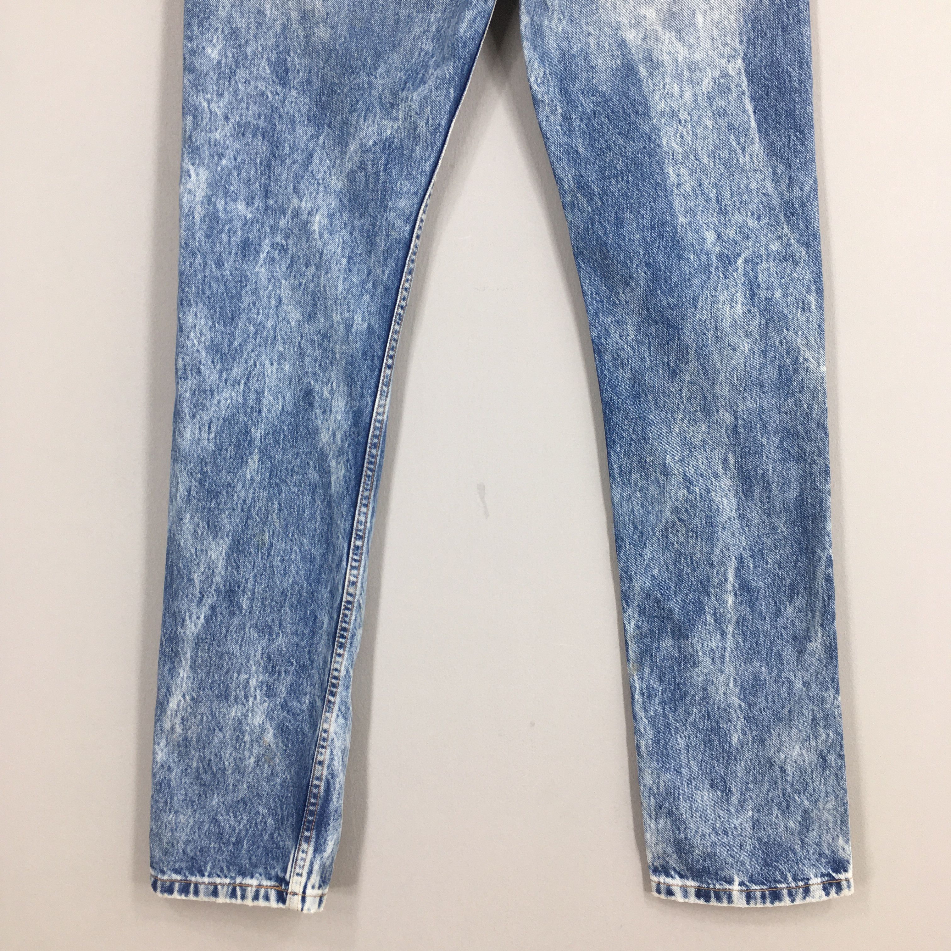 Levi's Size 31x31.5 Vintage Y2K Levi's 505 Faded Blue Jeans S1006 Size US 31 - 10 Thumbnail