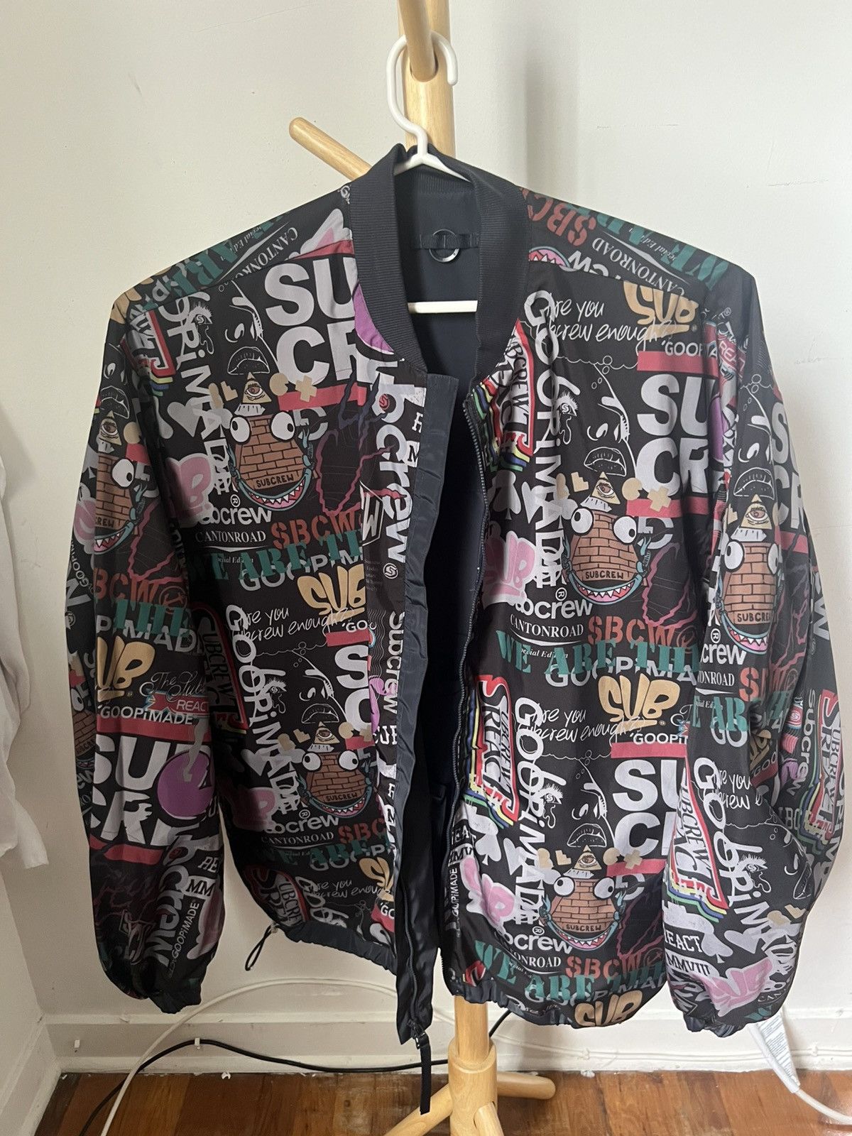 GOOPiMADE GOOPi-MADE x SUBCREW Sub-Utility Bomber Jacket “RGW-01B” Size US L / EU 52-54 / 3 - 11 Thumbnail