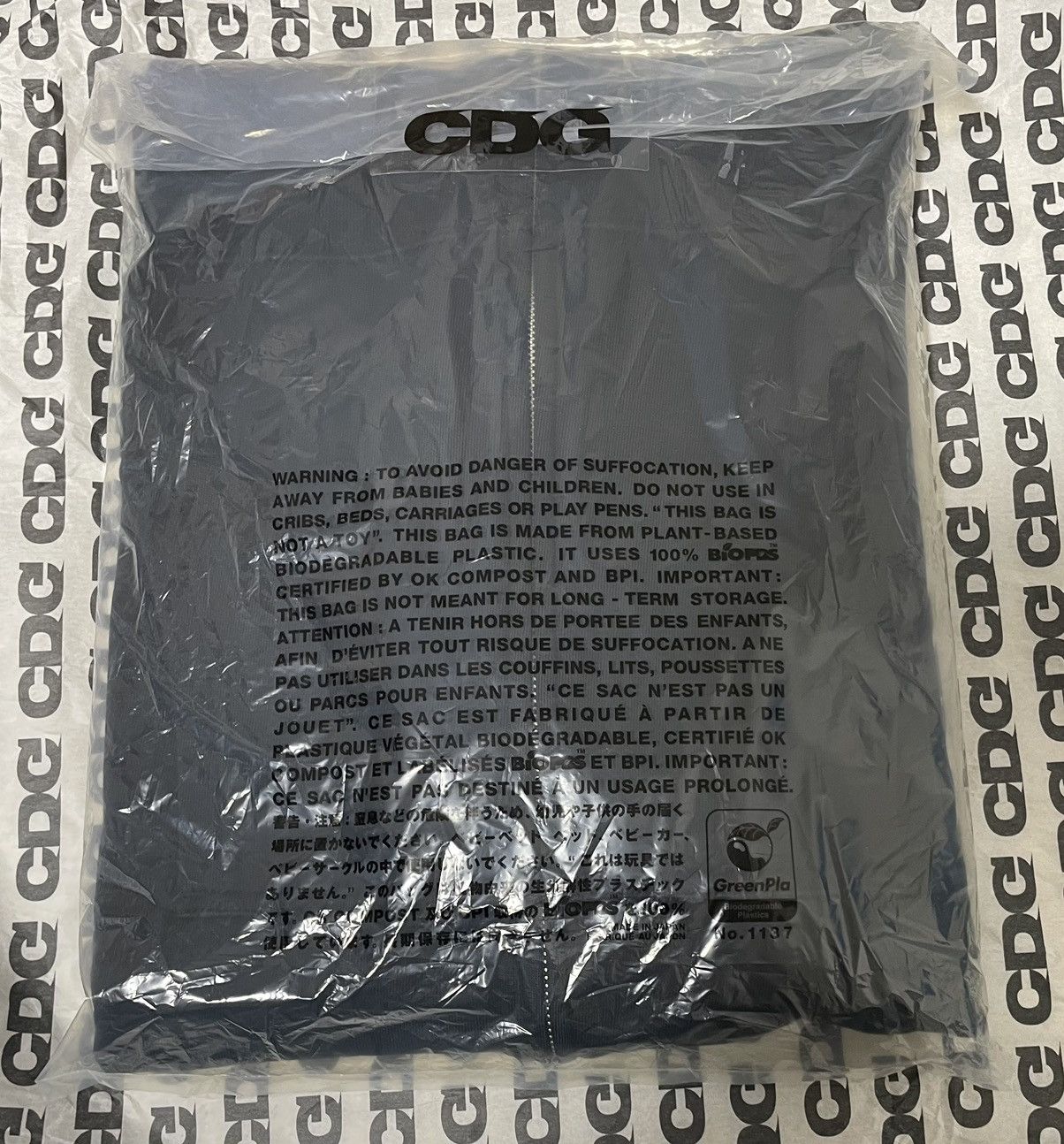CDG by Comme des Garcons CDG ful zip HOODIE Size US L / EU 52-54 / 3 - 7 Thumbnail
