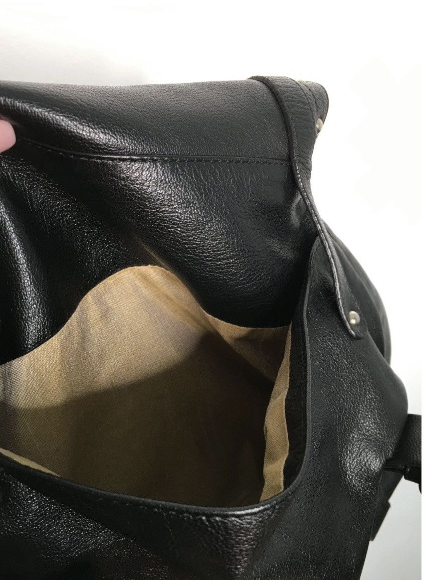 Le Tanneur Black leather bag Le Tanneur vintage y2k coquette silver Size ONE SIZE - 8 Thumbnail