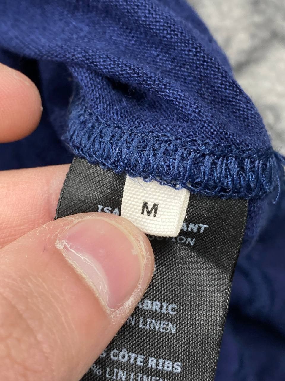 Isabel Marant Isabel Marant Étoile Long Sleeve Big Logo Women Size M Blue Size M / US 6-8 / IT 42-44 - 6 Thumbnail
