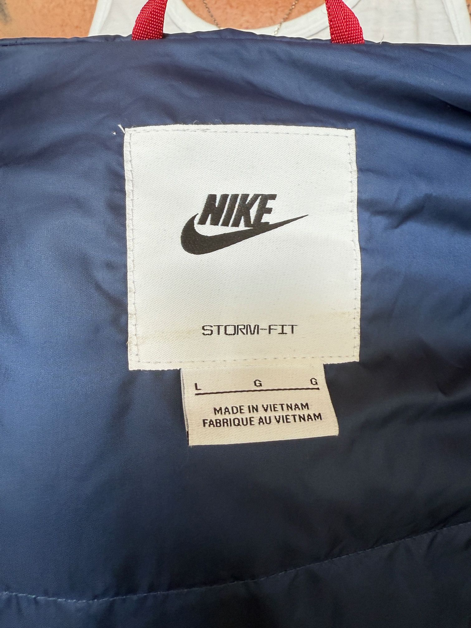 Nike Nike Puffer Jacket DV0754-410 Navy/Red Size US L / EU 52-54 / 3 - 7 Thumbnail