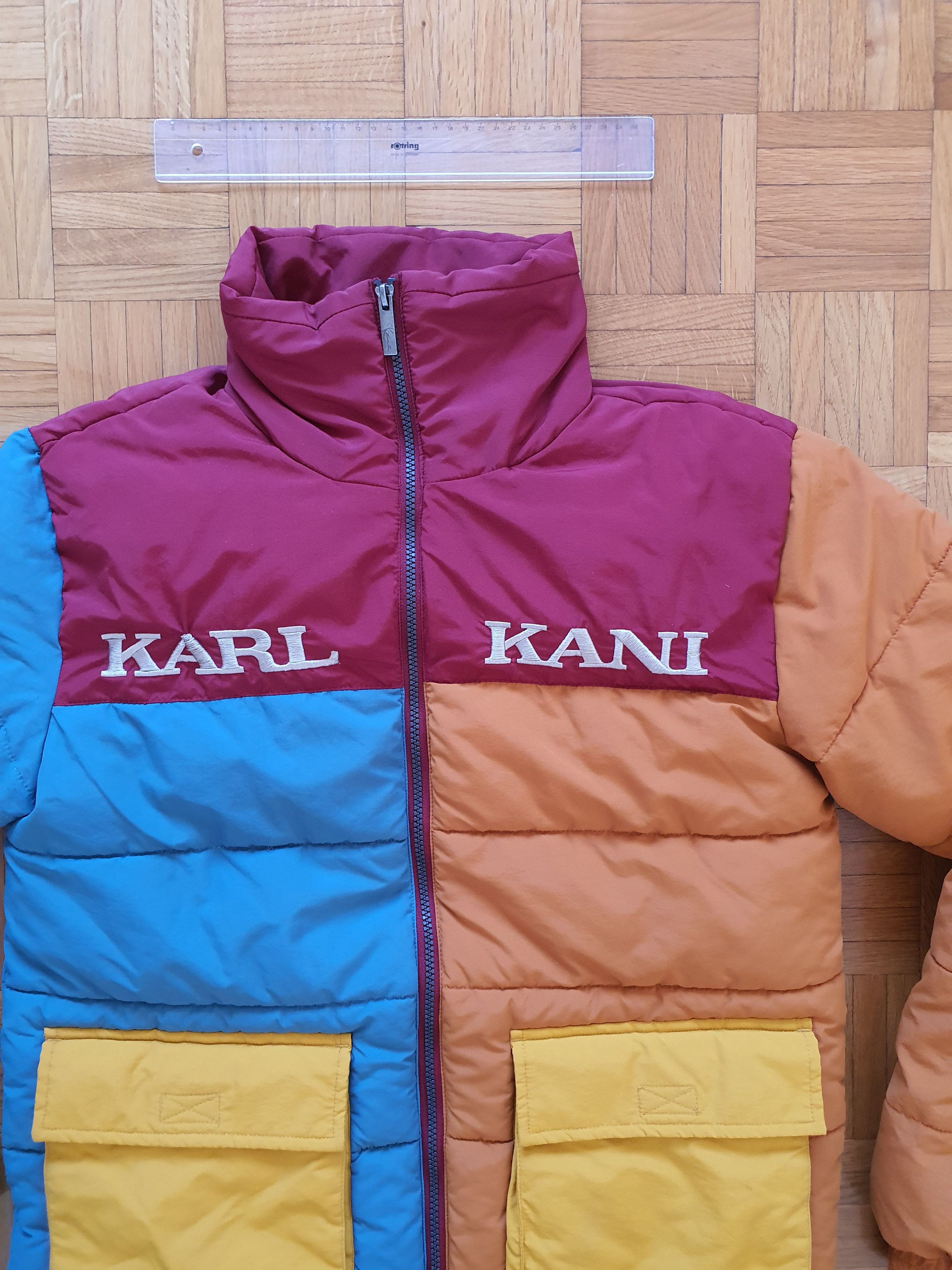 Karl Kani Vintage (Y2K) Nylon Puffer Jacket - Streetwear Hip-Hop Size US S / EU 44-46 / 1 - 3 Thumbnail