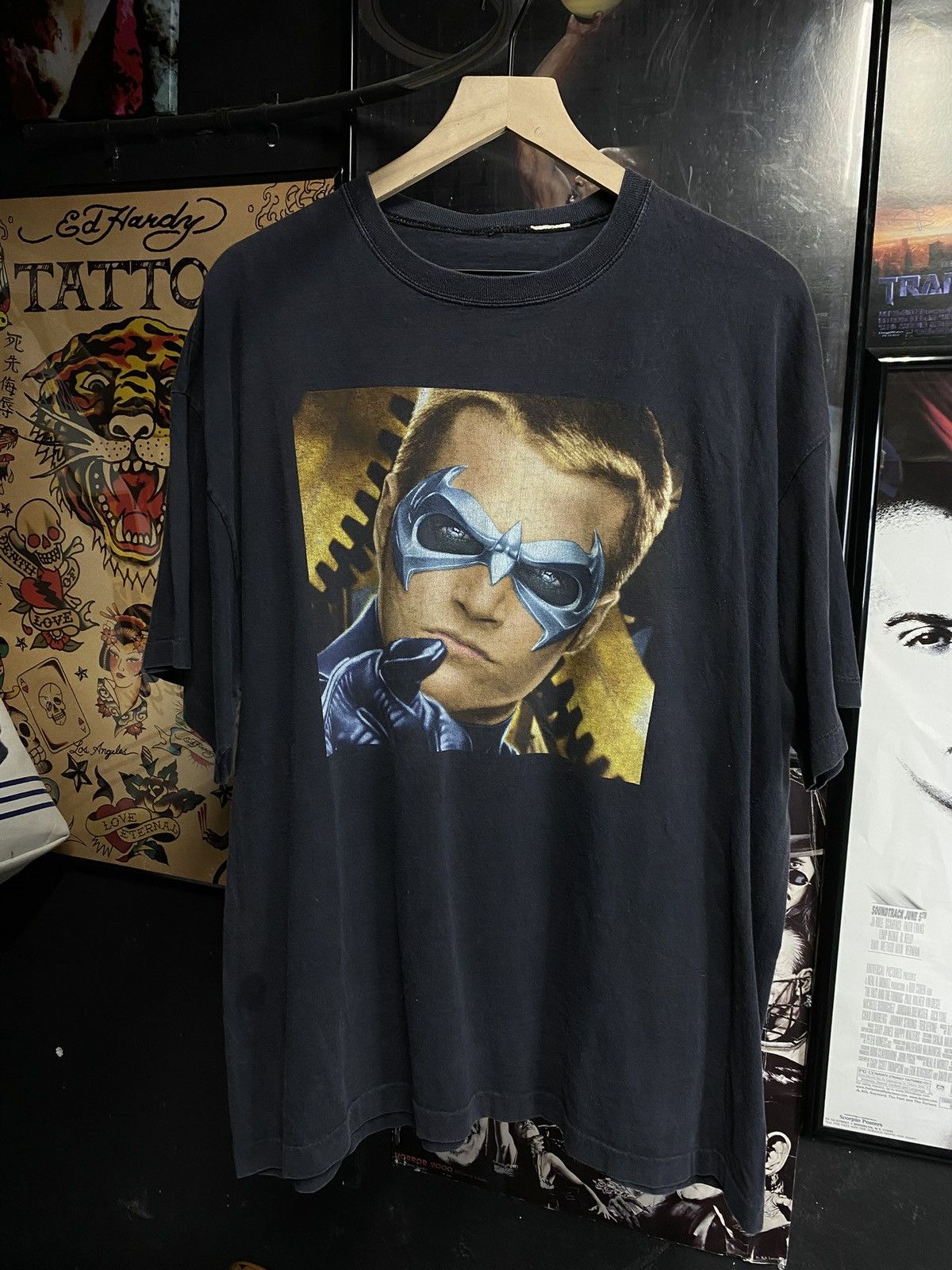 Vintage Vintage 90’s Batman & Robin T-Shirt Vtg Movie Tee XLarge Size US XL / EU 56 / 4 - 6 Thumbnail