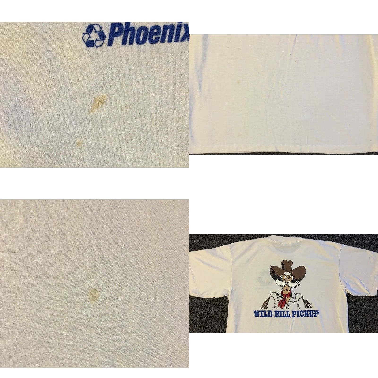 Vintage Vtg 90s Phoenix Recycling Faded Shirt XL Arizona Trash Nature Trucker Grunge 80s Size US XL / EU 56 / 4 - 8 Thumbnail