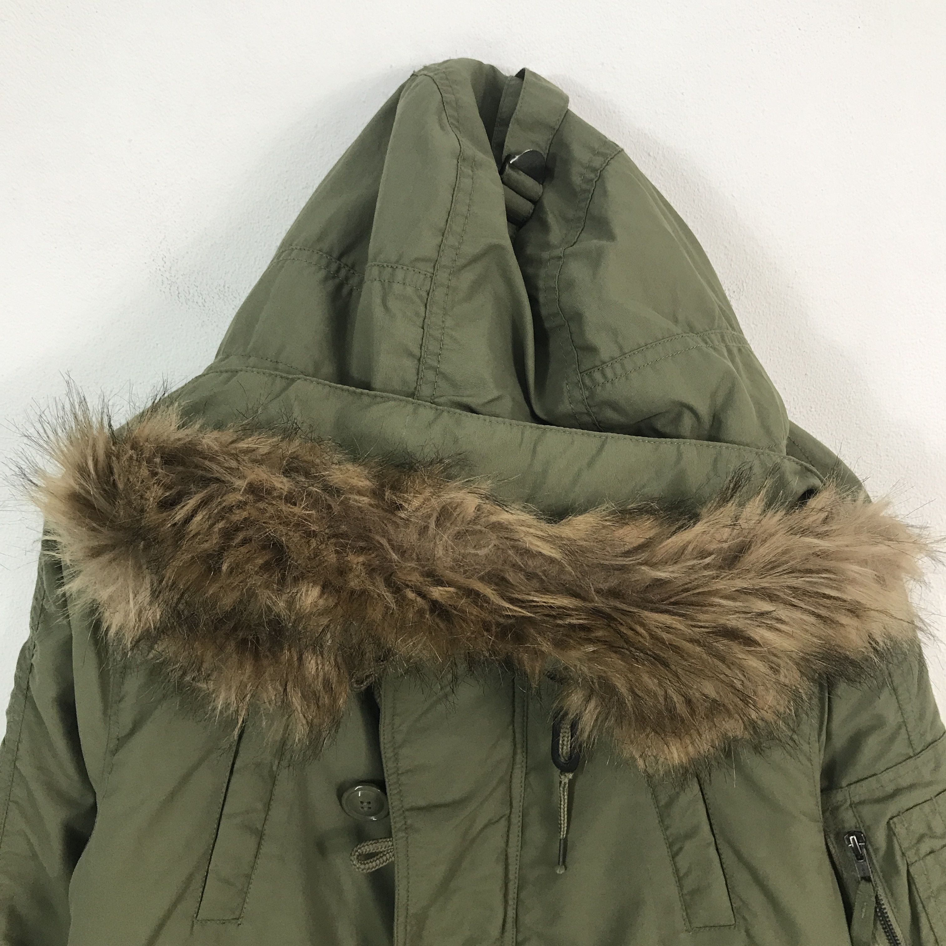 Japanese Brand × LOWRYS FARM Rare design fur hoodie japan style lowrys farm jacket Size US L / EU 52-54 / 3 - 2 Thumbnail