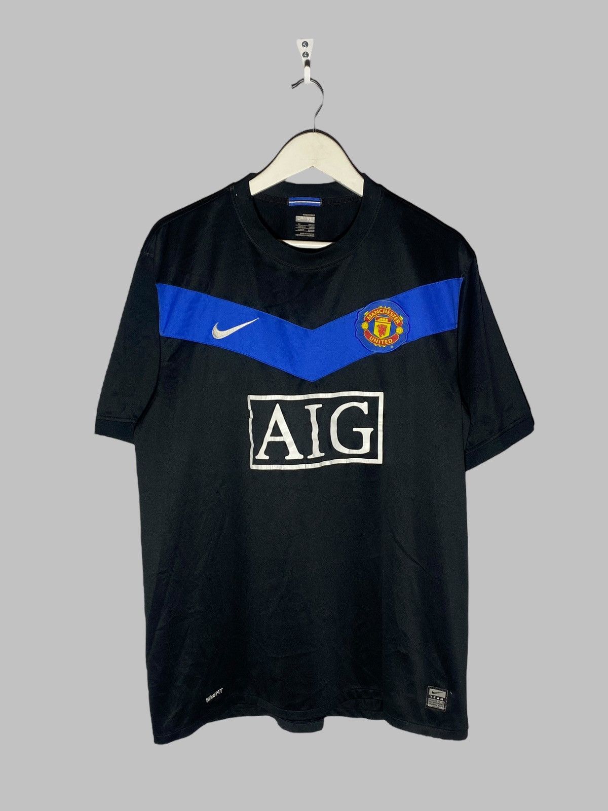 Nike Nike Manchester United 2009 2010 Football Shirt Size US XL / EU 56 / 4 - 1 Thumbnail