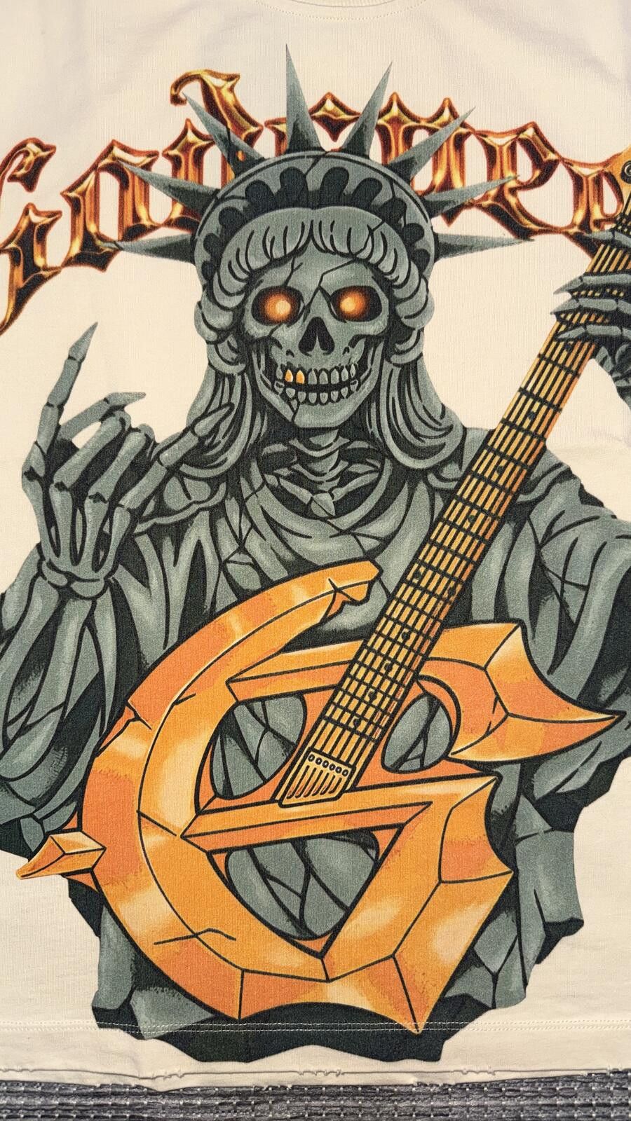 Godspeed Godspeed Liberty Rock Tee (Bone) Size US XL / EU 56 / 4 - 2 Thumbnail