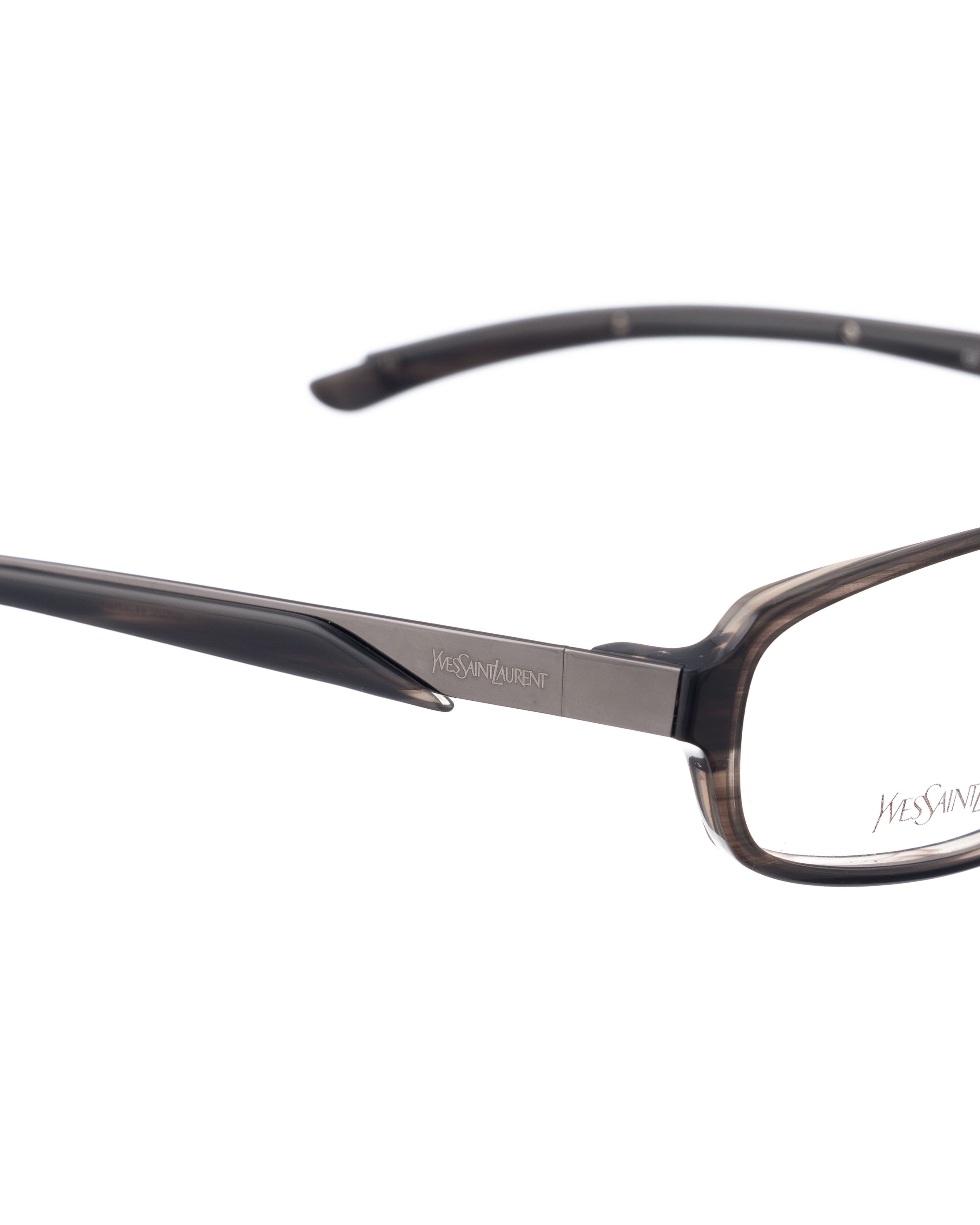 Yves Saint Laurent Yves Saint Laurent 00s Plastic Glasses with Metal Elements Size ONE SIZE - 2 Thumbnail