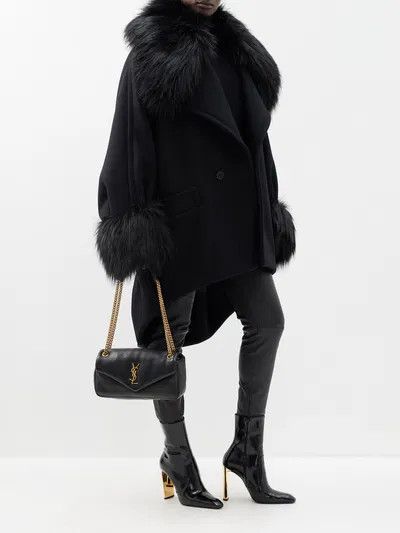 Saint Laurent Paris o1y0126 Ankle Boots in Black Size US 8 / IT 38 - 5 Thumbnail