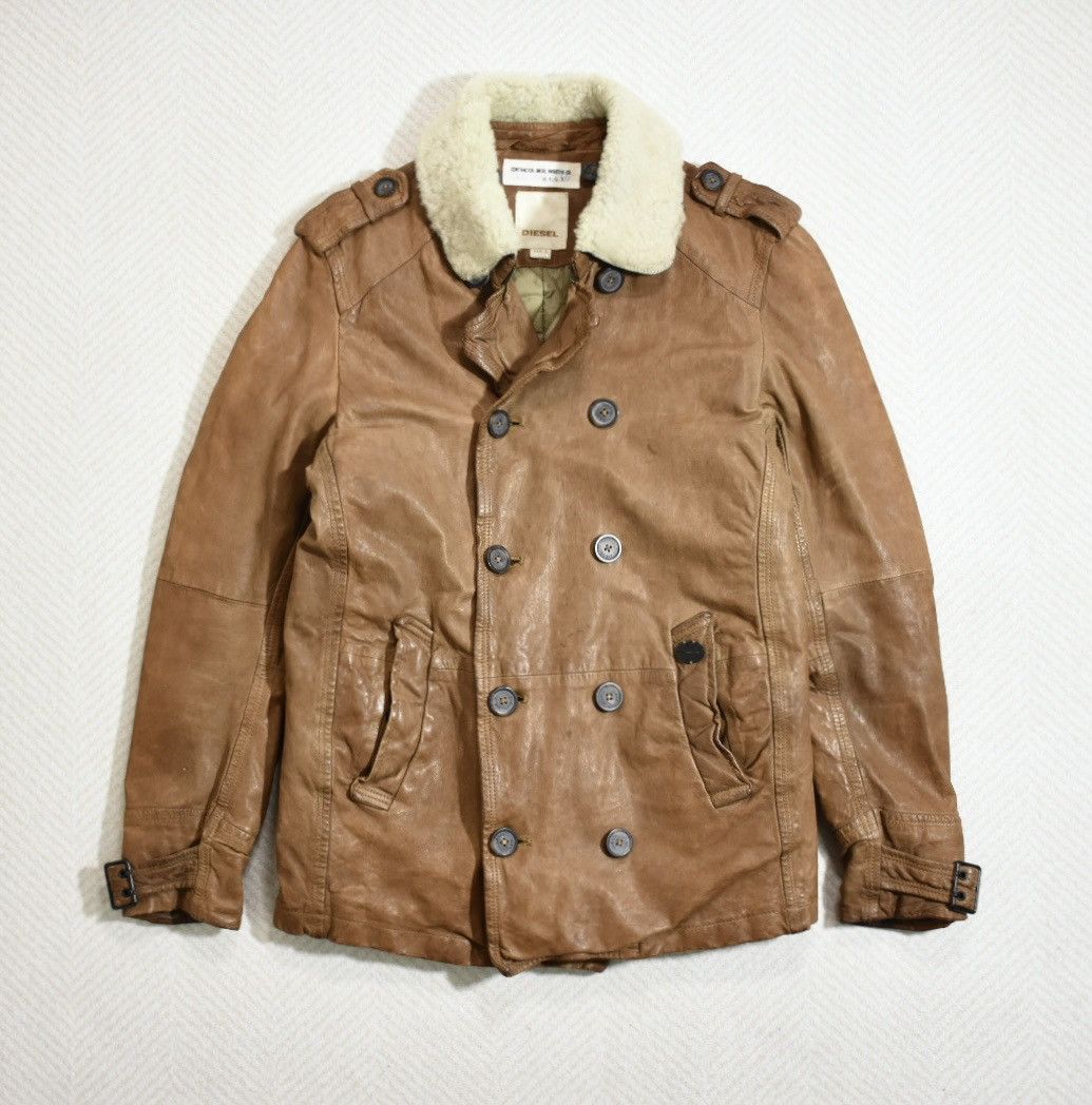 Diesel Leather Jacket/Coverall（Sheepskin）