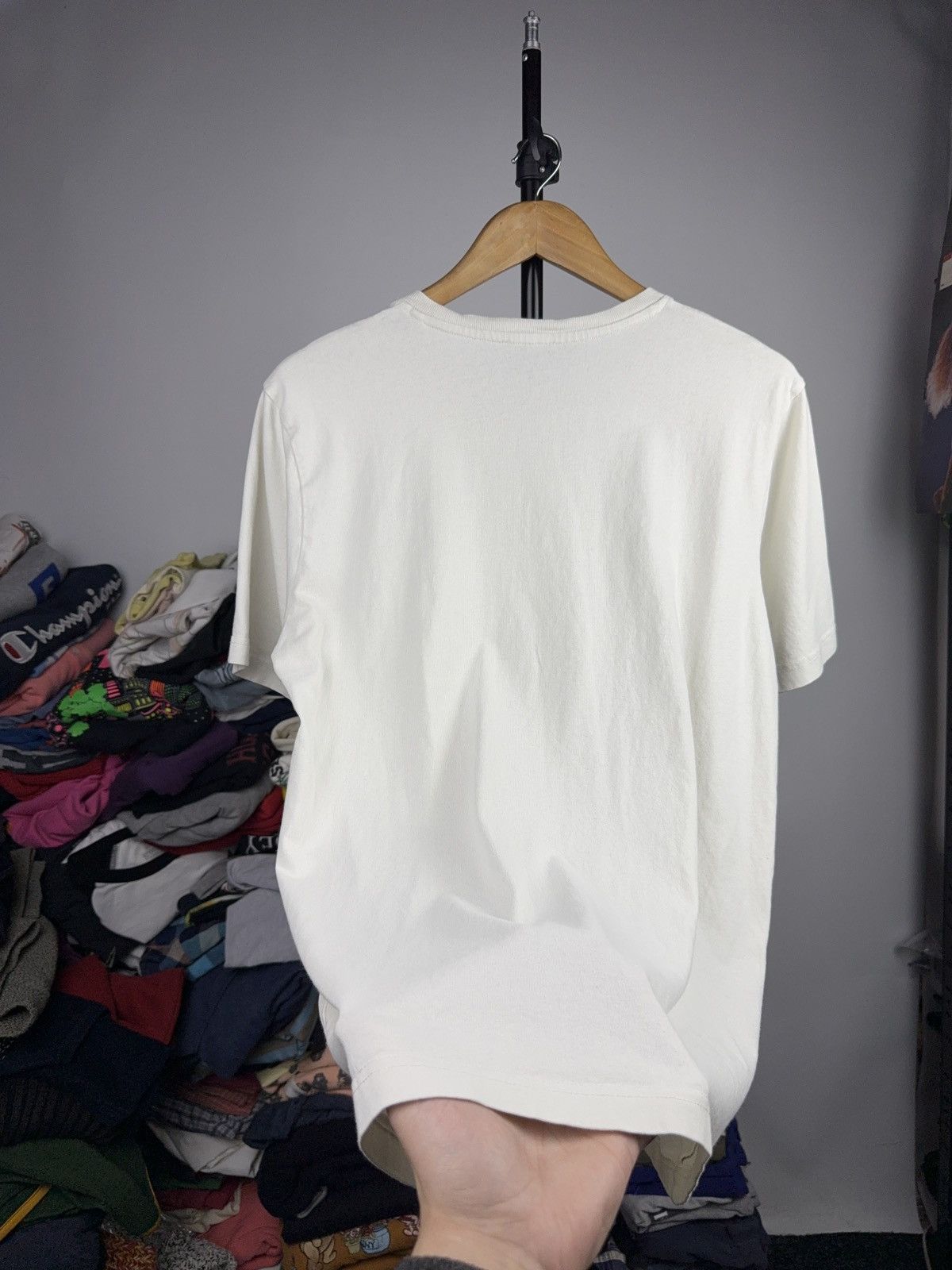 Diesel Luxury Diesel DSL Logo Patch White Tee Vintage Style Size US L / EU 52-54 / 3 - 10 Thumbnail