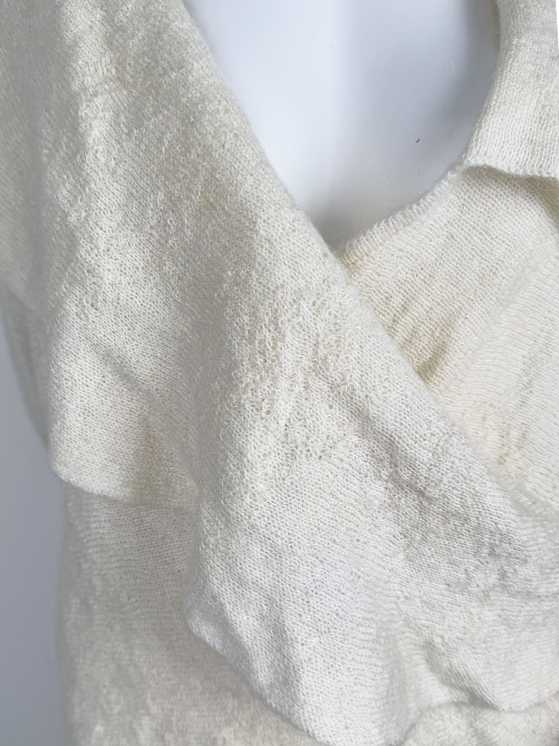 plein sud Plein Sud Vintage Mohair Wrap Jacket Top Knitted Cardigan Size M / US 6-8 / IT 42-44 - 9 Thumbnail