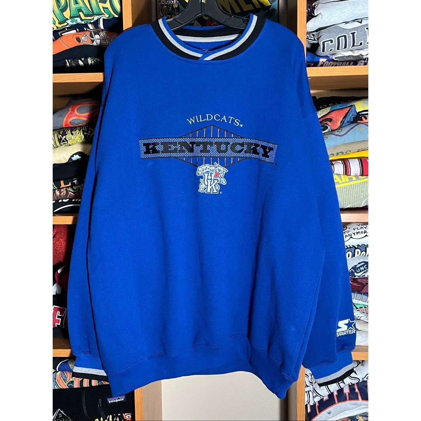 Starter Vintage Starter Kentucky Wildcats University NCAA Sweater Size US XL / EU 56 / 4 - 1 Thumbnail