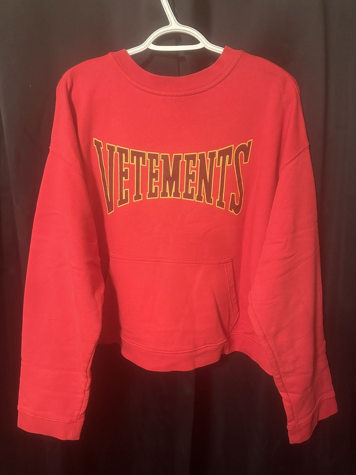 vetements champion16ss sible スウェット Champion Vetements OG Metal Reversible Sweatshirt | reduxssn