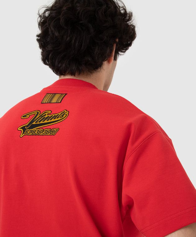 Vetements o1y0924 T-Shirt in Red/Black Size US S / EU 44-46 / 1 - 5 Thumbnail