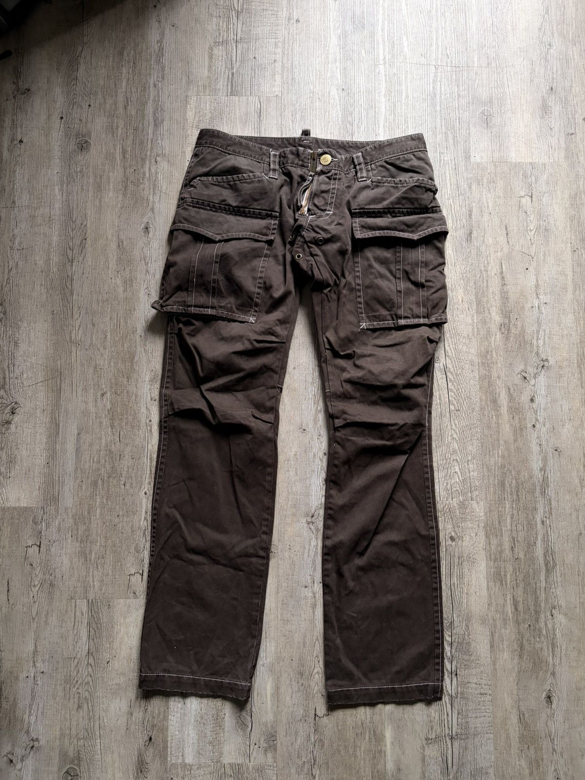 Dsquared2 2005 Dsquared2 bela zip pants denim Size US 34 / EU 50 - 1 Thumbnail