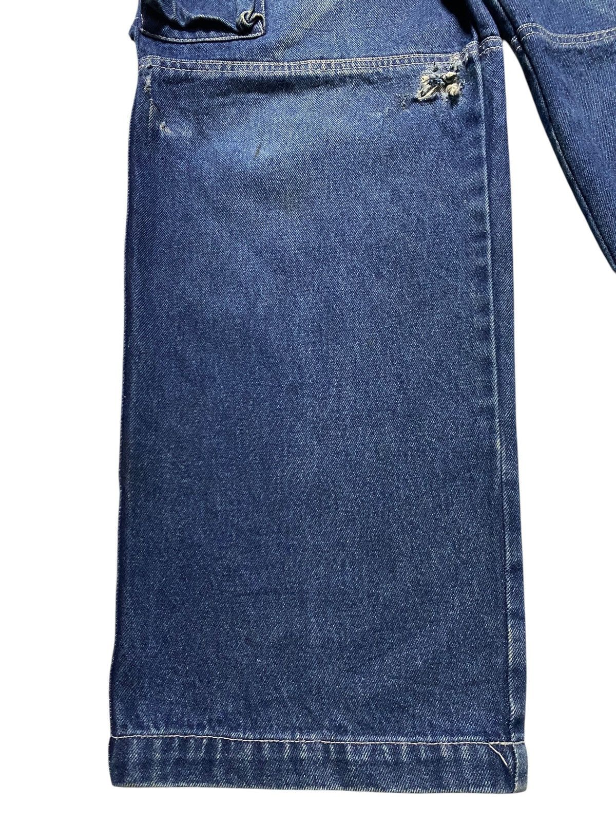 Ecko Unltd. Vintage Ecko Function Super Baggy Cargo Like Jnco Jeans Size US 33 - 5 Thumbnail