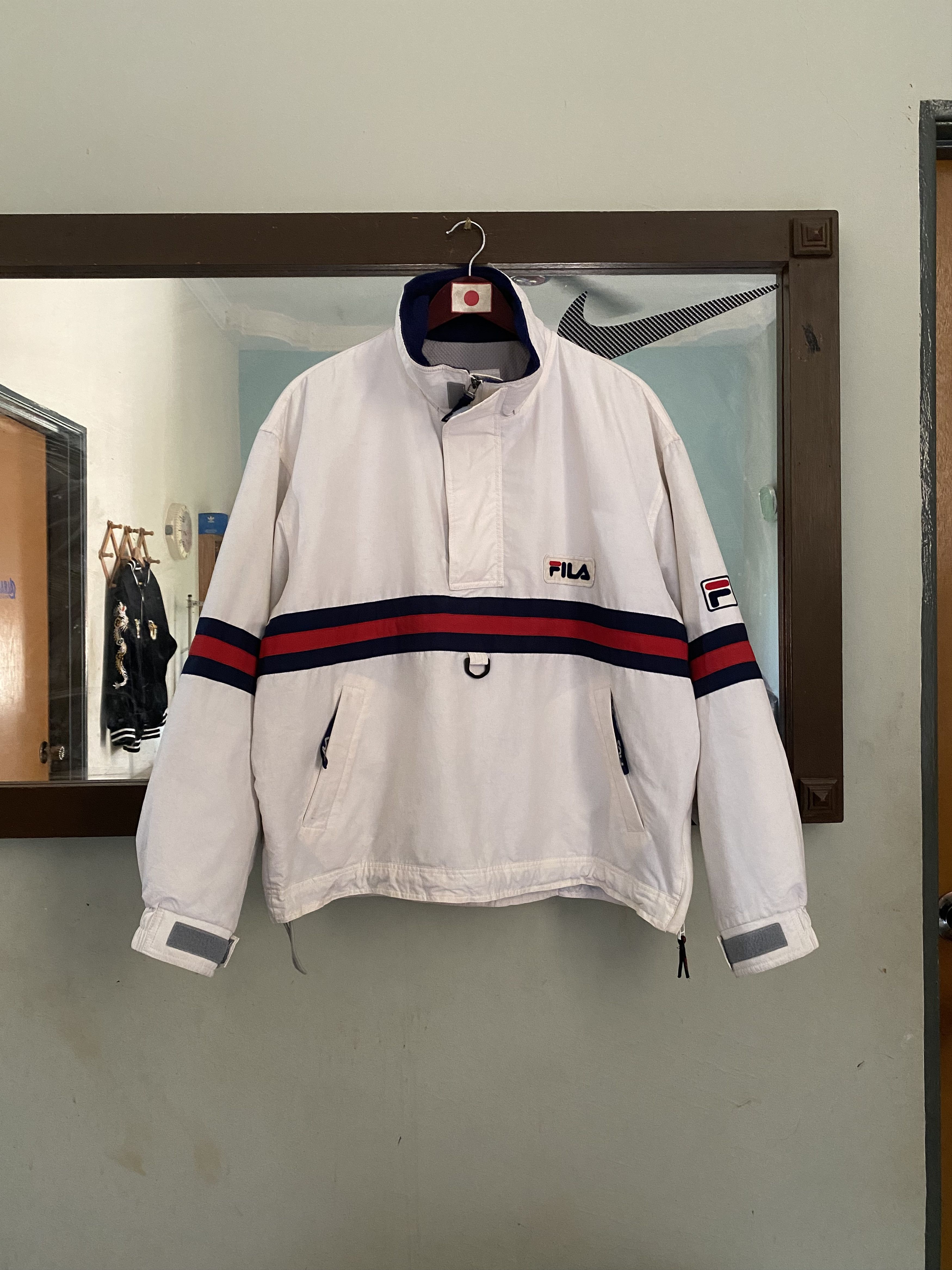 Fila Vintage Fila Swowwear Half Zip Jacket Size US L / EU 52-54 / 3 - 1 Thumbnail