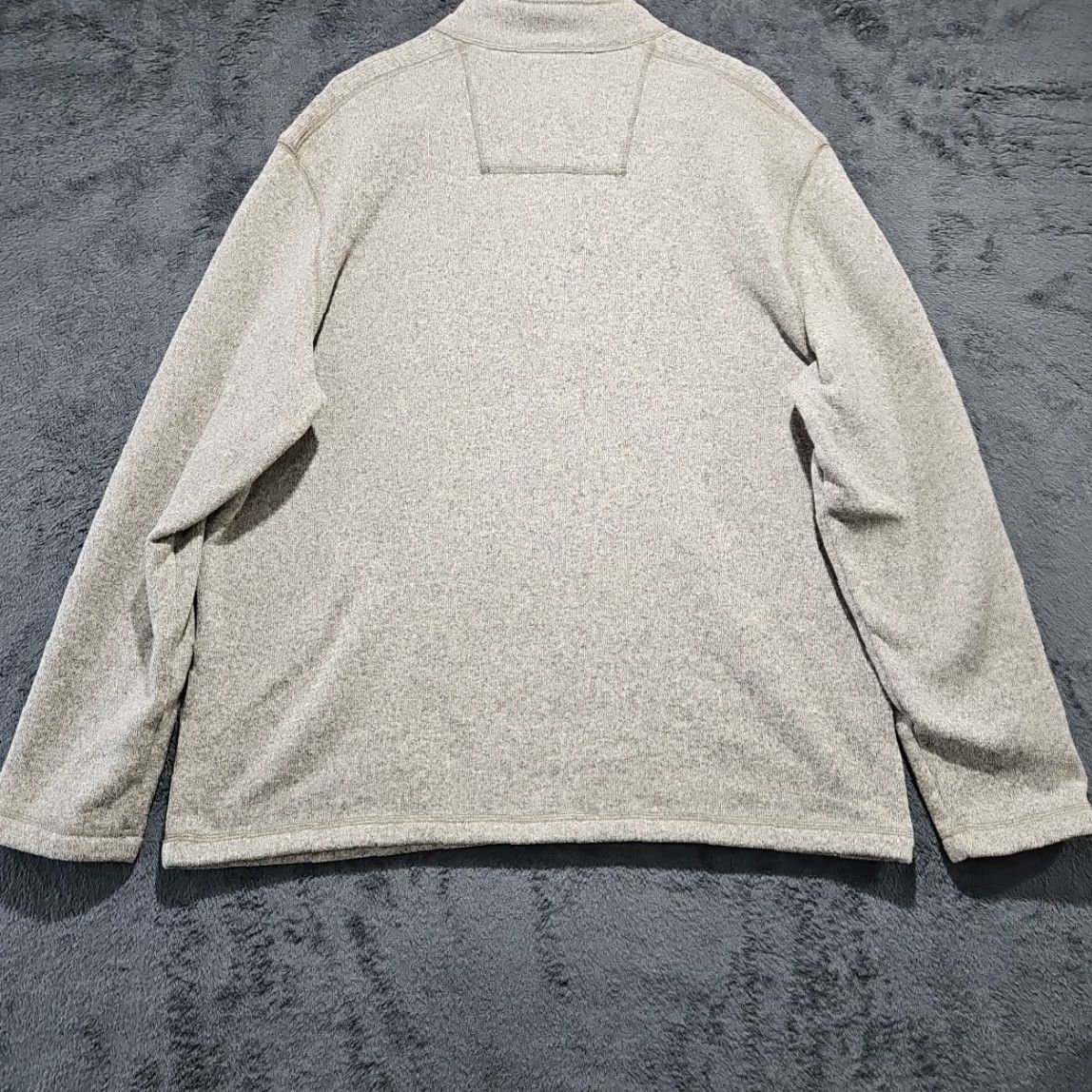 Vintage GH Bass & Co Sweater Mens XXL XXLarge Tan Three Button Henly Pullover Sweatshirt Size US XXL / EU 58 / 5 - 6 Thumbnail