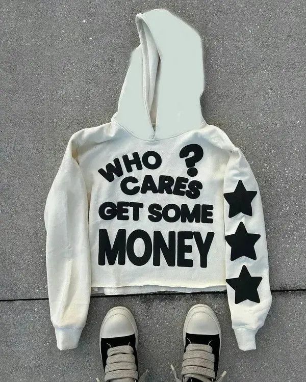Japanese Brand Y2K Chasing Money $$$ Streetwear Color Hoodie Size US XL / EU 56 / 4 - 3 Thumbnail