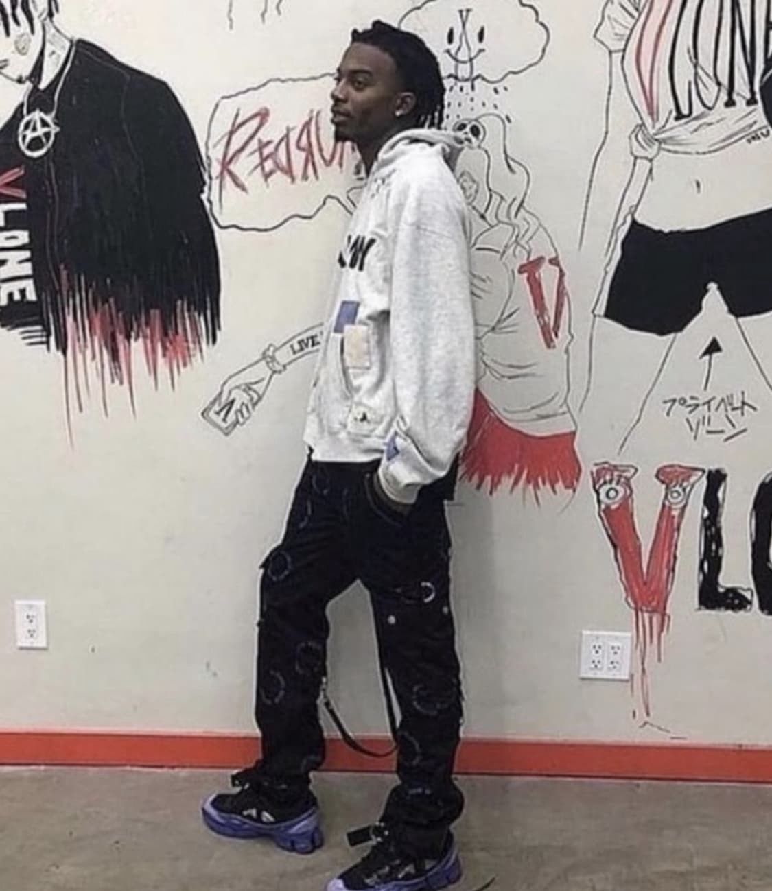 Vlone Clone Bondage Pants Size US 31 - 3 Thumbnail